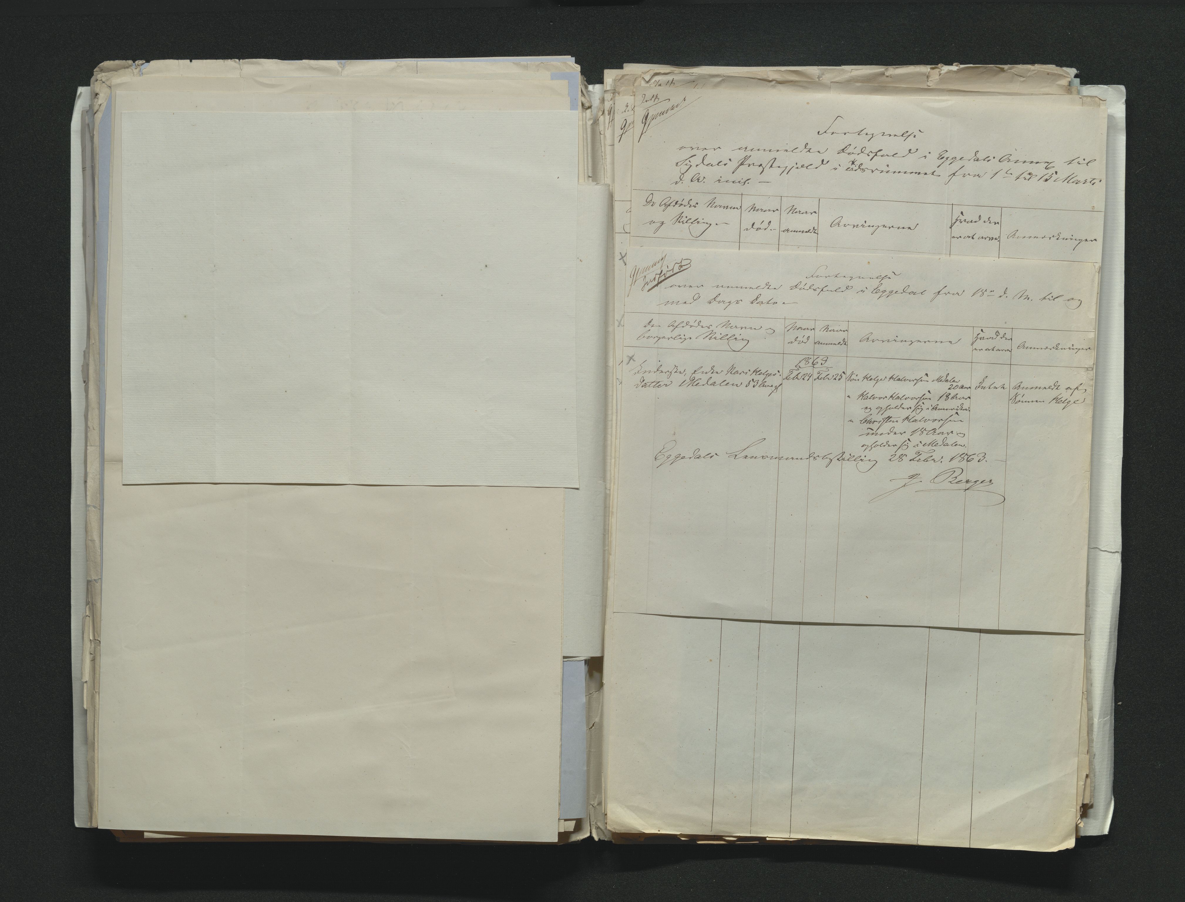 Eiker, Modum og Sigdal sorenskriveri, AV/SAKO-A-123/H/Ha/Hab/L0011: Dødsfallsmeldinger, 1862-1865, s. 292