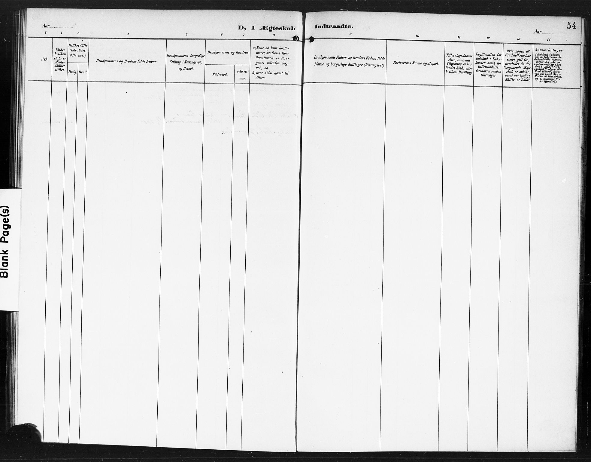 Rødenes prestekontor Kirkebøker, AV/SAO-A-2005/F/Fb/L0002: Ministerialbok nr. II 2, 1890-1900, s. 54