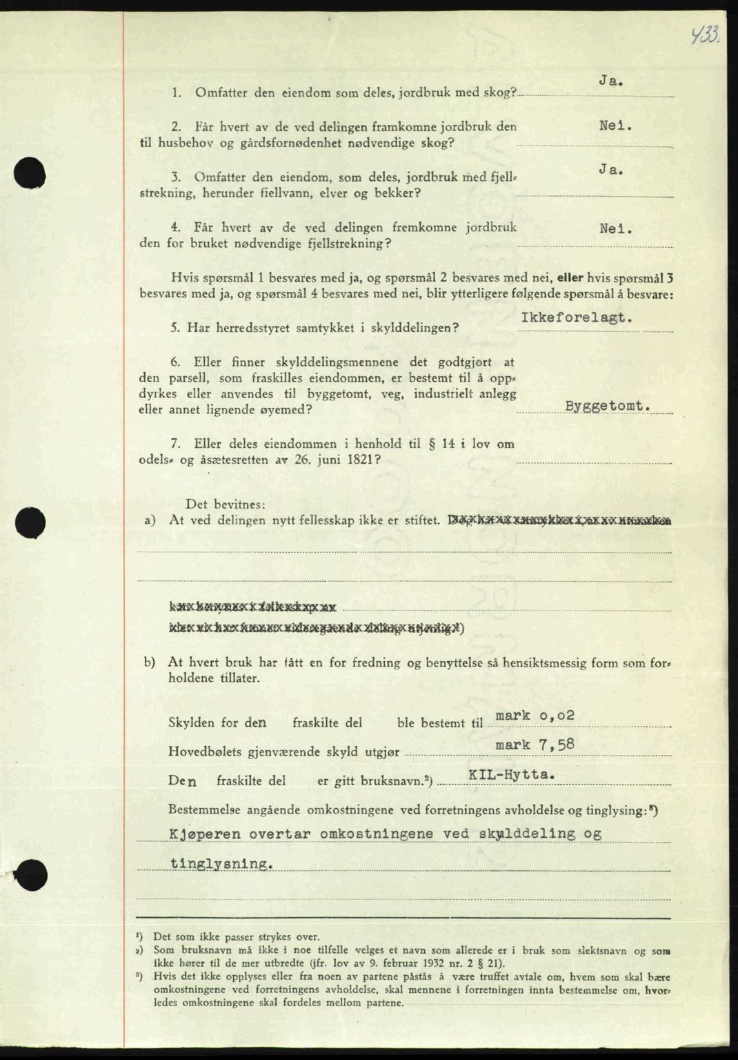 Nordmøre sorenskriveri, AV/SAT-A-4132/1/2/2Ca: Pantebok nr. A105, 1947-1947, Dagboknr: 1609/1947