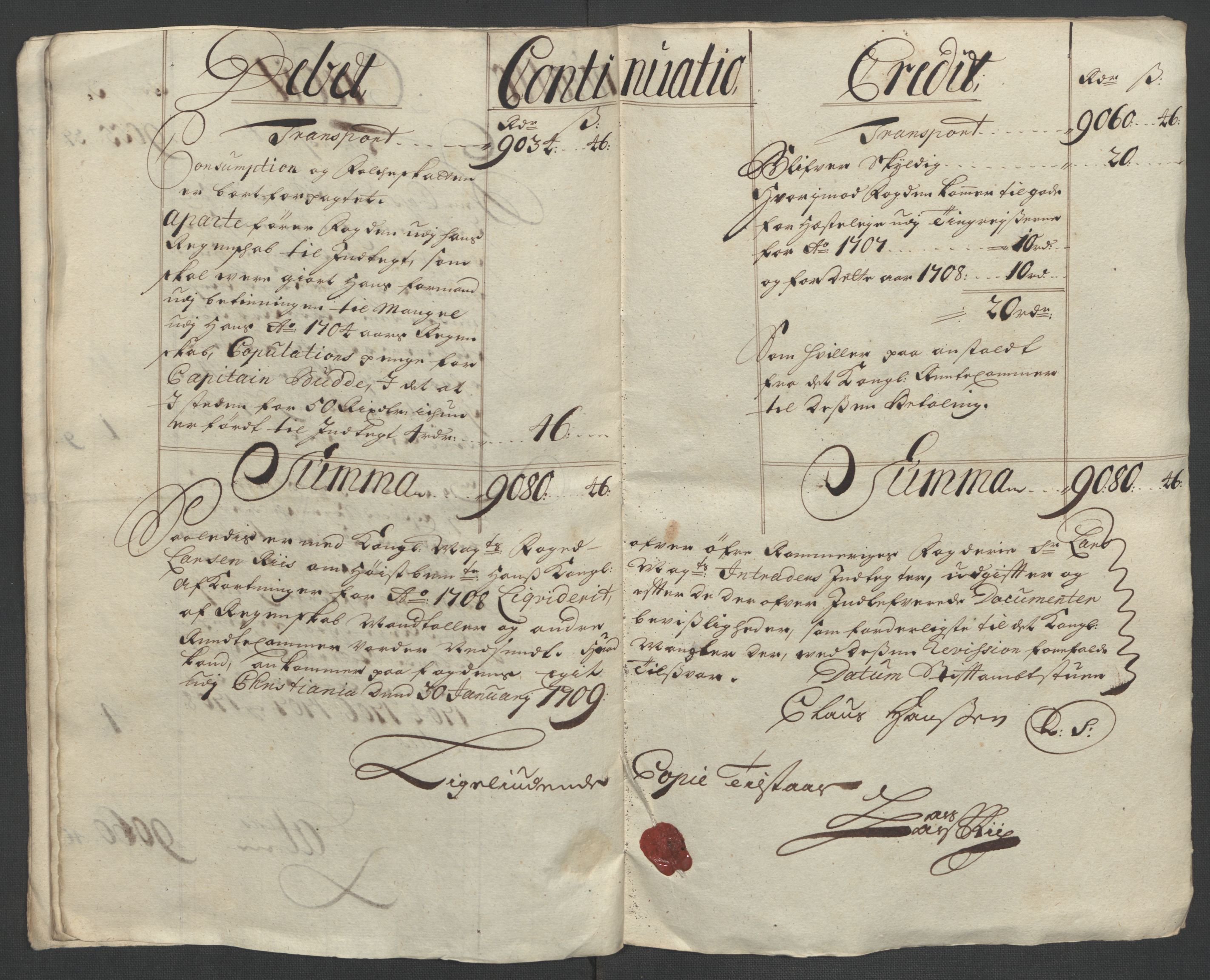 Rentekammeret inntil 1814, Reviderte regnskaper, Fogderegnskap, AV/RA-EA-4092/R12/L0719: Fogderegnskap Øvre Romerike, 1708-1709, s. 14