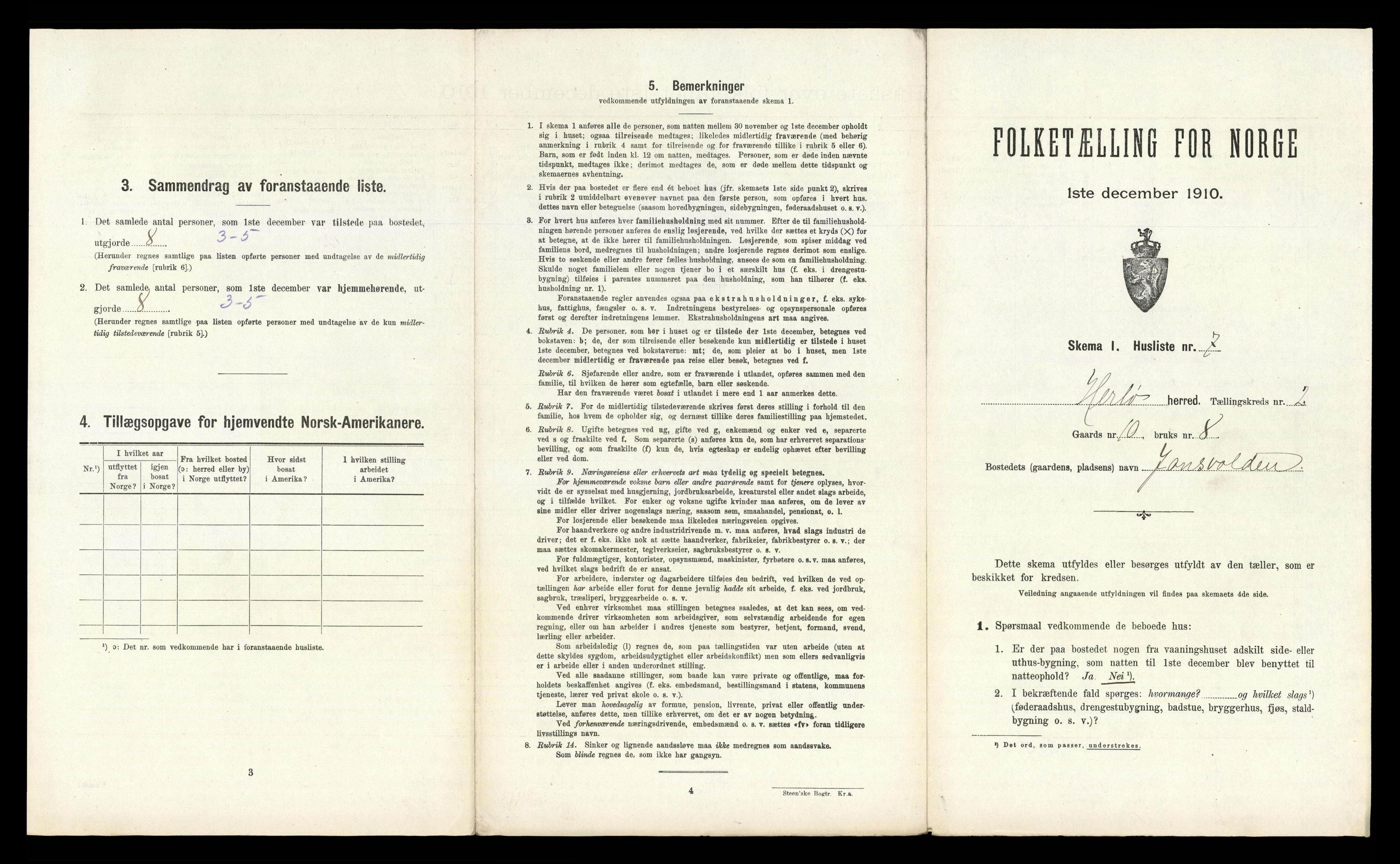 RA, Folketelling 1910 for 1258 Herdla herred, 1910, s. 204