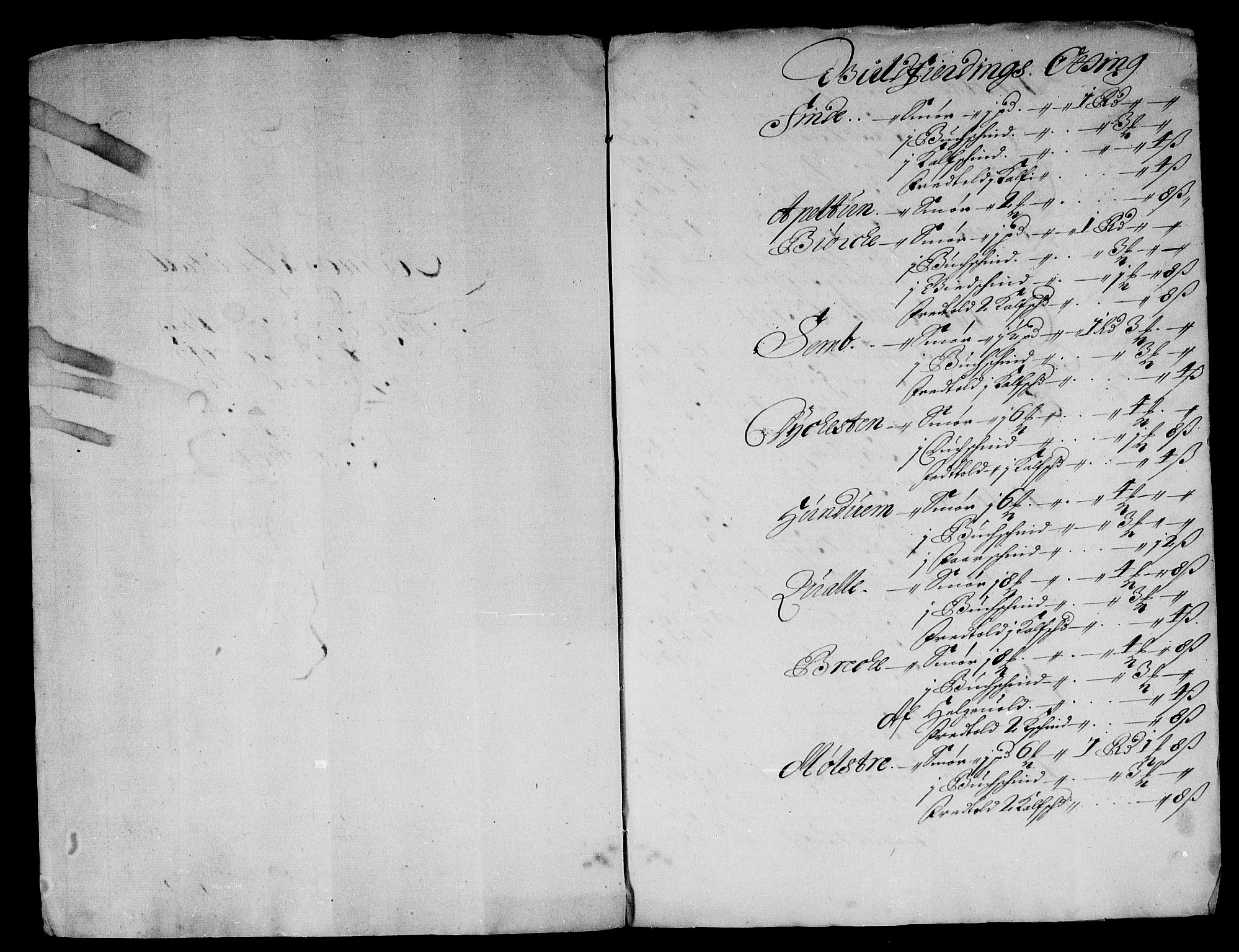 Rentekammeret inntil 1814, Reviderte regnskaper, Stiftamtstueregnskaper, Bergen stiftamt, AV/RA-EA-6043/R/Rc/L0072: Bergen stiftamt, 1684