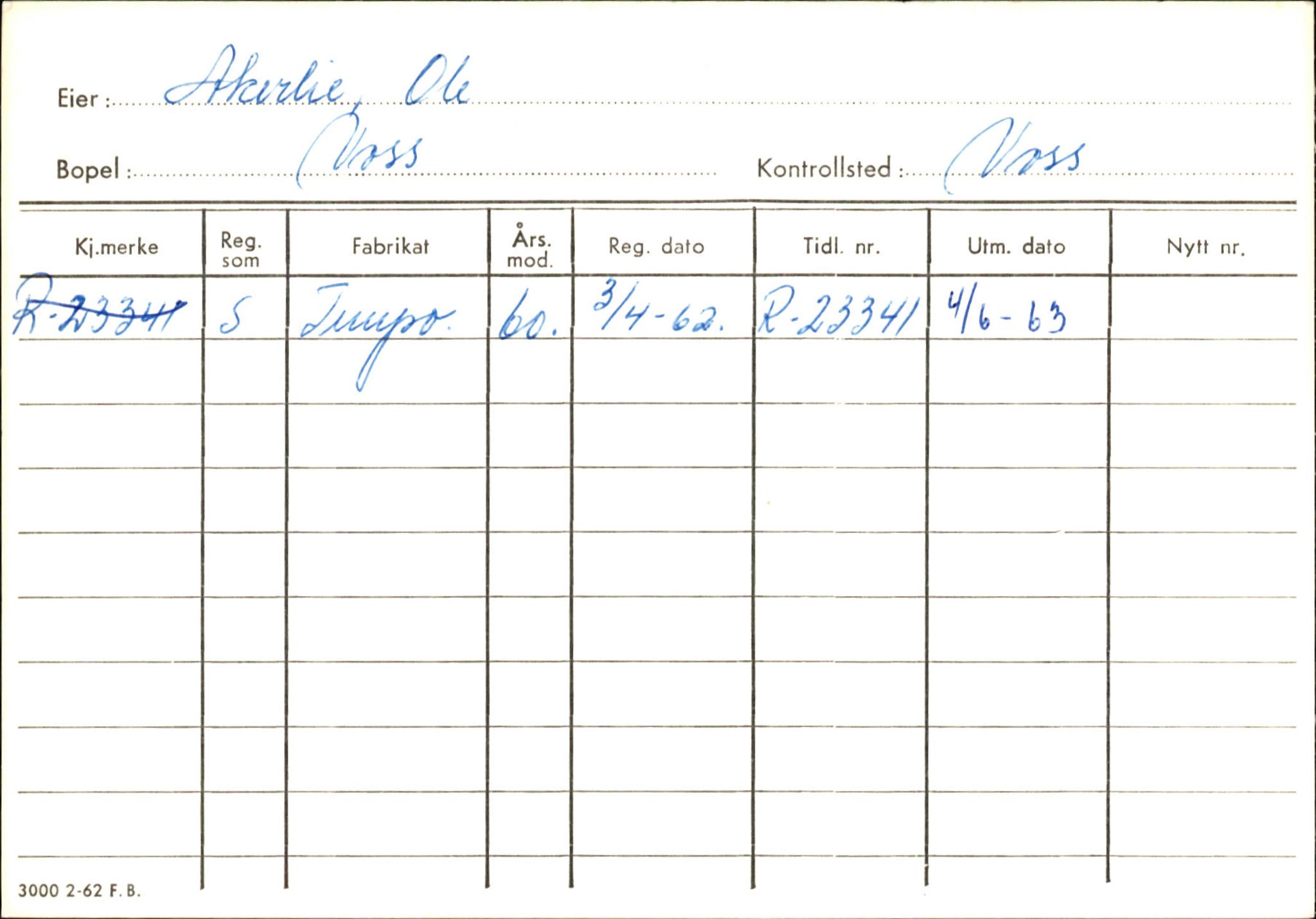 Statens vegvesen, Hordaland vegkontor, AV/SAB-A-5201/2/Ha/L0001: R-eierkort A, 1920-1971, s. 193