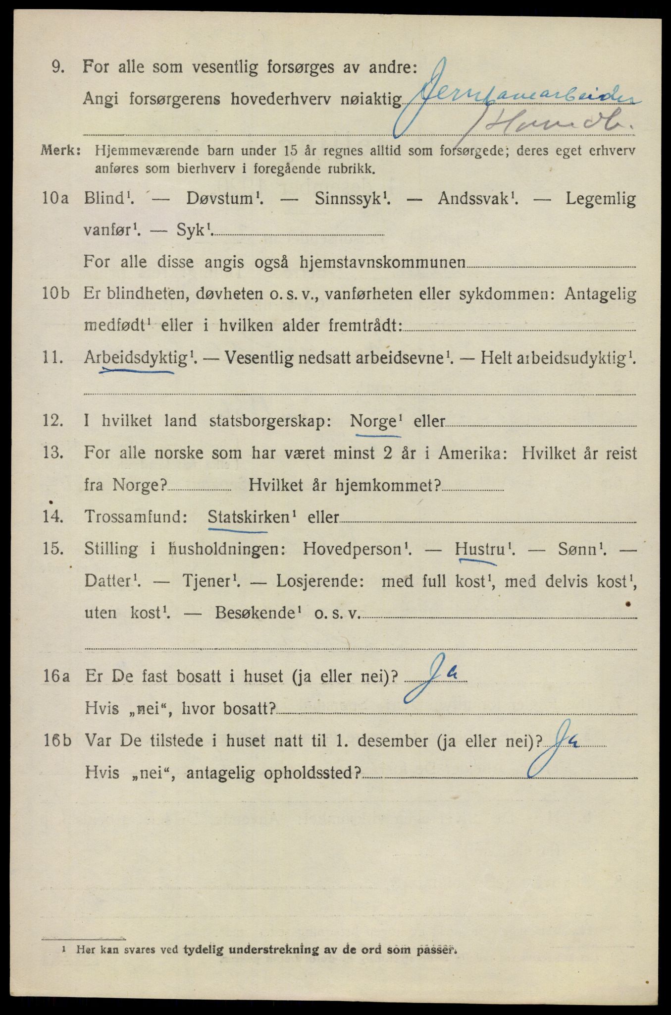 SAO, Folketelling 1920 for 0235 Ullensaker herred, 1920, s. 8810