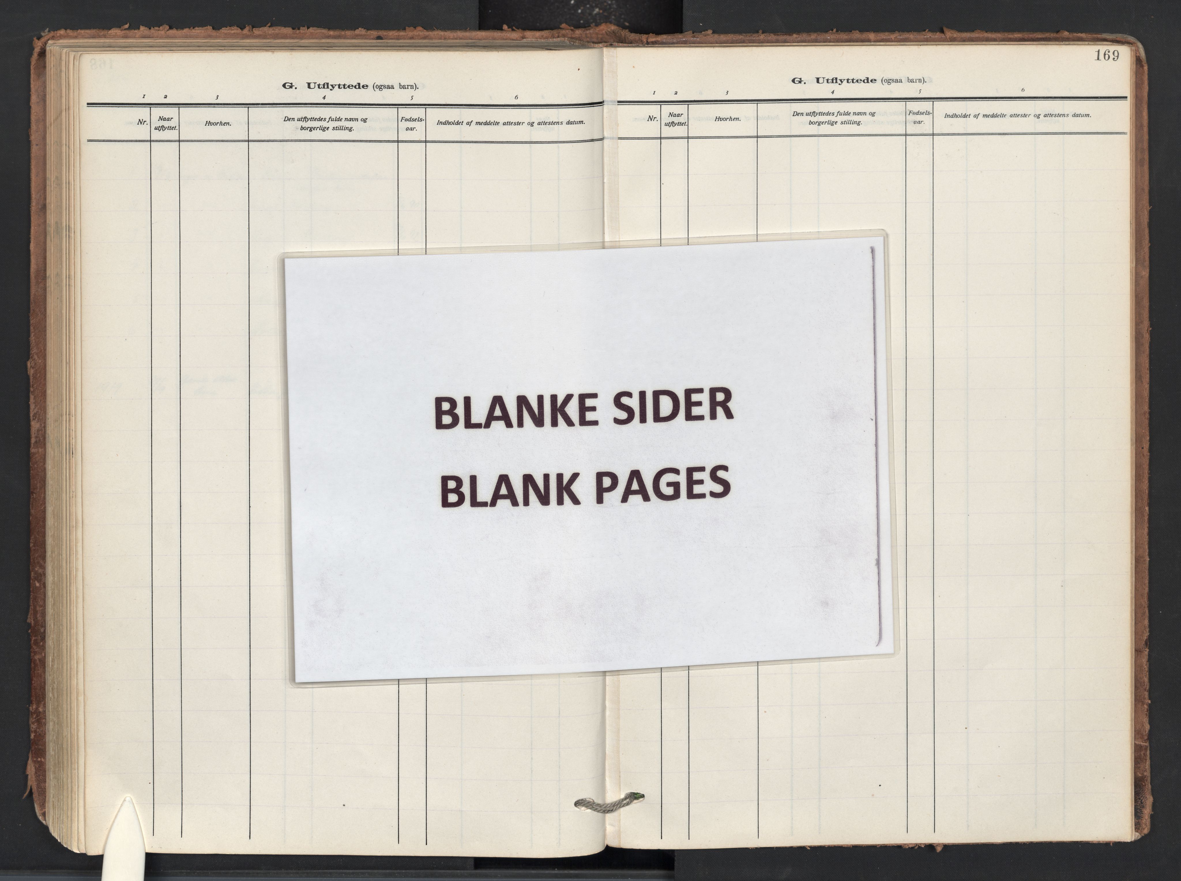 Nordstrand prestekontor Kirkebøker, AV/SAO-A-10362a/F/Fa/L0003: Ministerialbok nr. 3, 1914-1932, s. 169