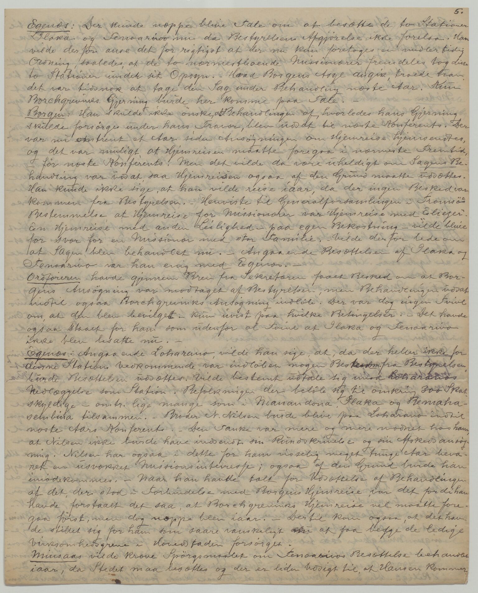 Det Norske Misjonsselskap - hovedadministrasjonen, VID/MA-A-1045/D/Da/Daa/L0035/0012: Konferansereferat og årsberetninger / Konferansereferat fra Madagaskar Innland., 1881