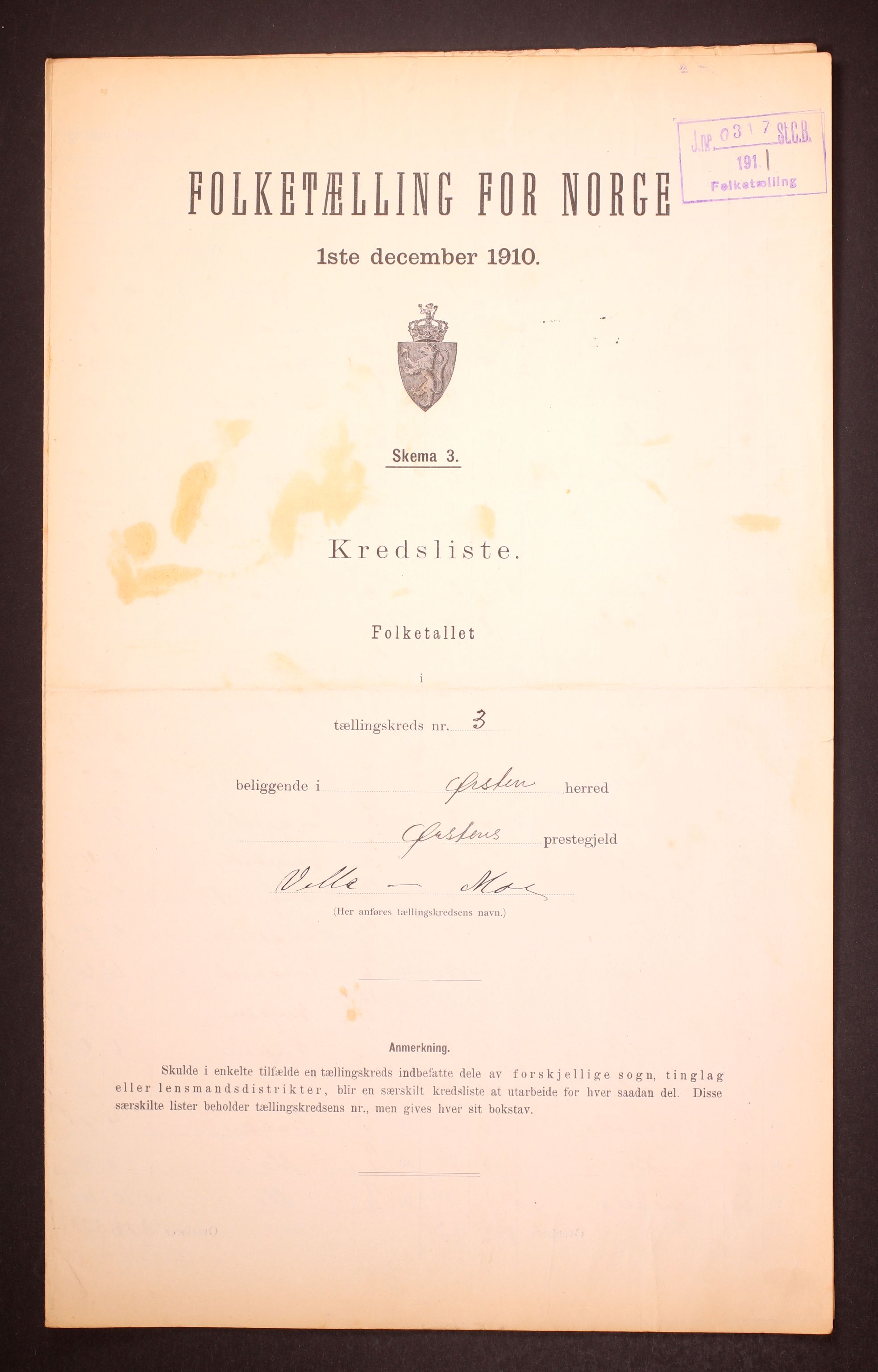 RA, Folketelling 1910 for 1520 Ørsta herred, 1910, s. 10