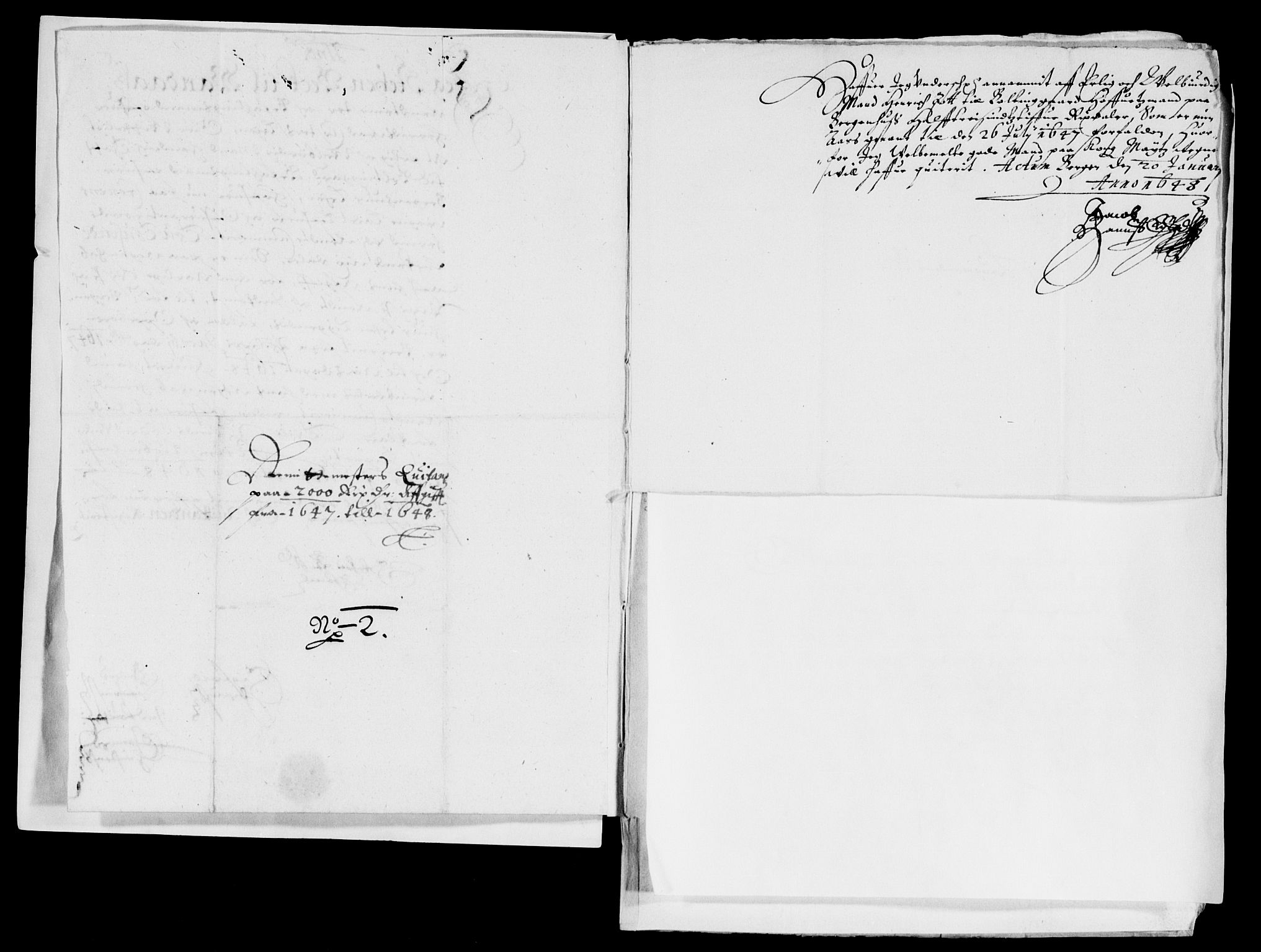 Rentekammeret inntil 1814, Reviderte regnskaper, Lensregnskaper, AV/RA-EA-5023/R/Rb/Rbt/L0108: Bergenhus len, 1641-1648