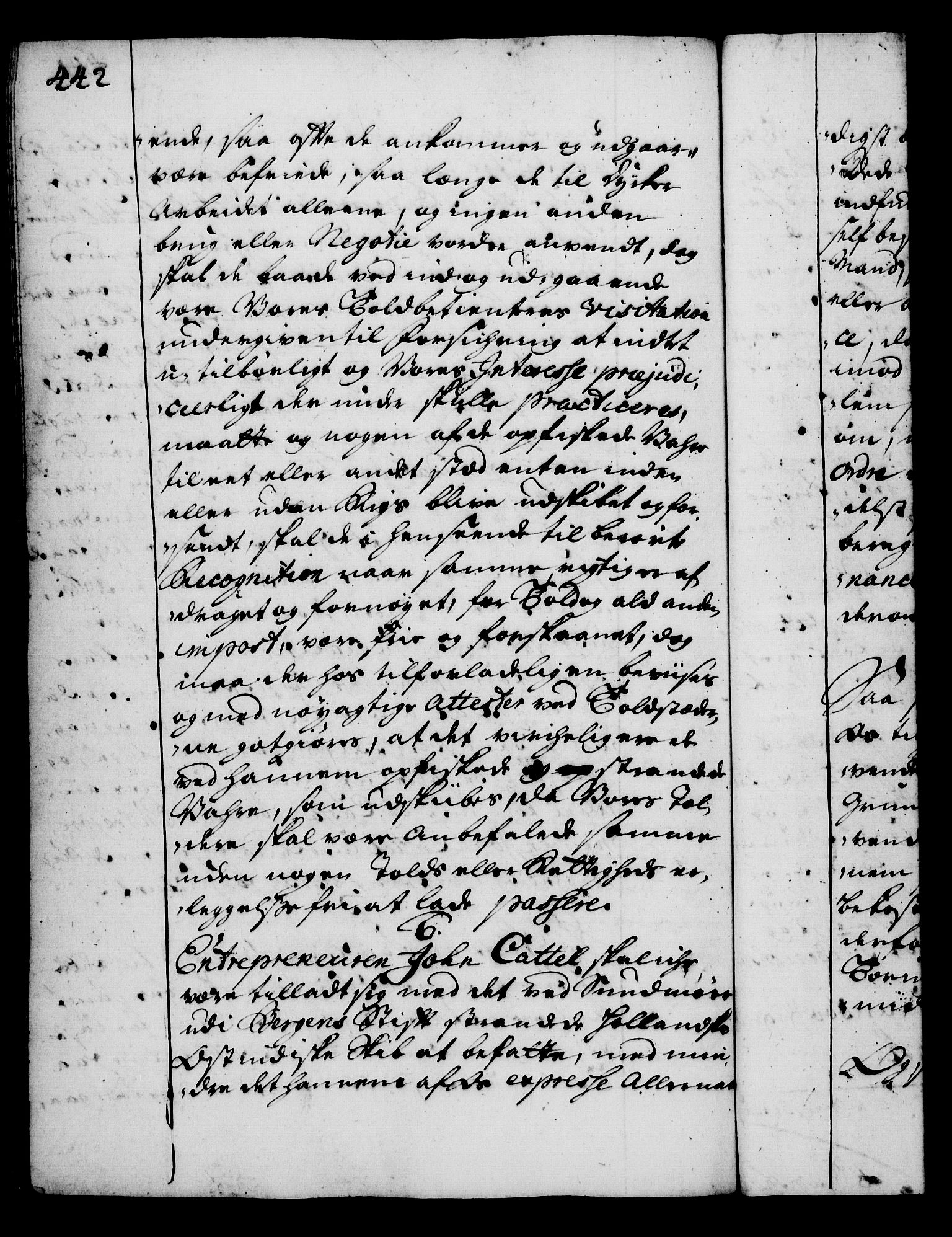 Rentekammeret, Kammerkanselliet, AV/RA-EA-3111/G/Gg/Gga/L0002: Norsk ekspedisjonsprotokoll med register (merket RK 53.2), 1723-1727, s. 442