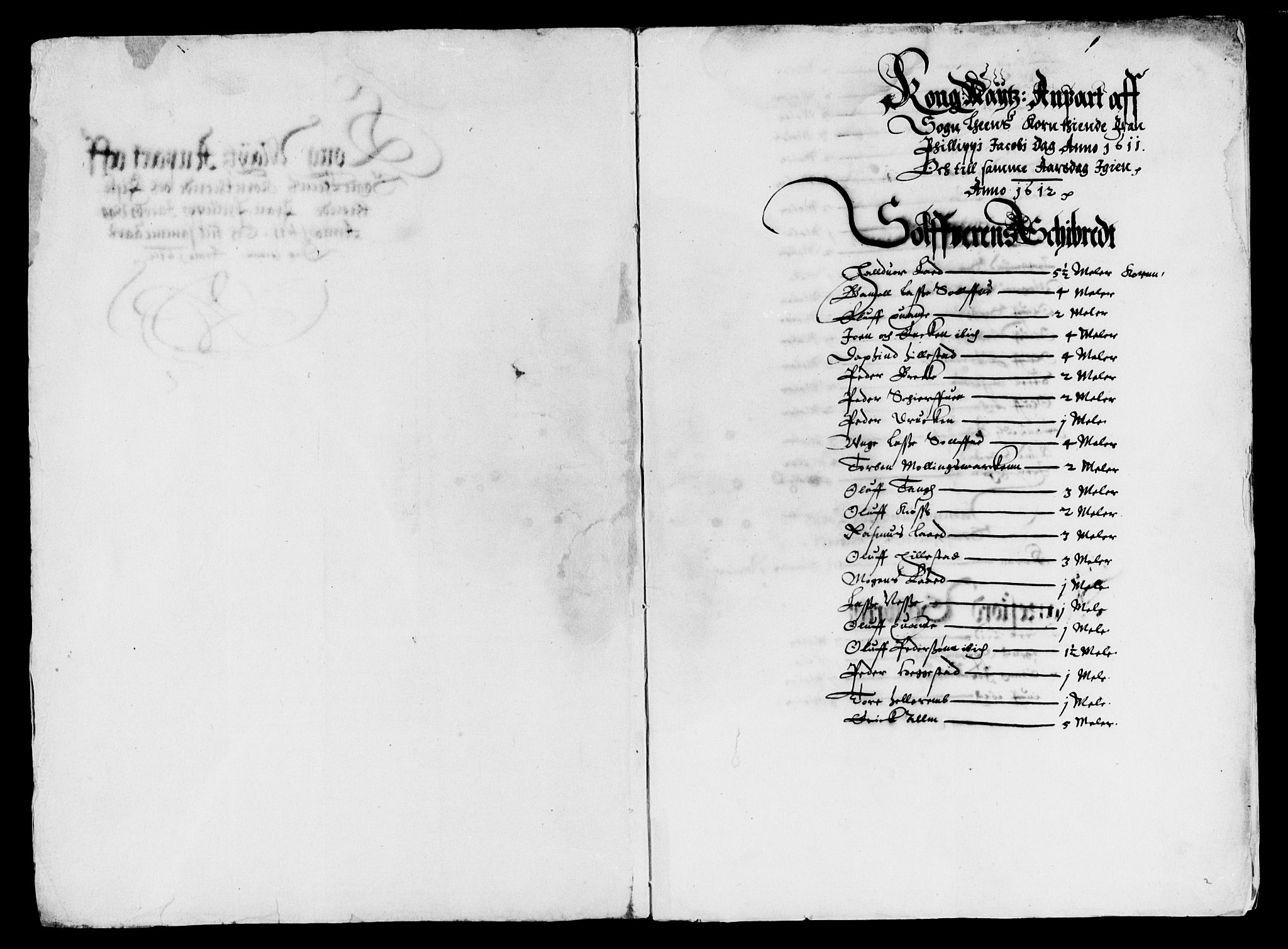 Rentekammeret inntil 1814, Reviderte regnskaper, Lensregnskaper, AV/RA-EA-5023/R/Rb/Rbt/L0009: Bergenhus len, 1609-1612