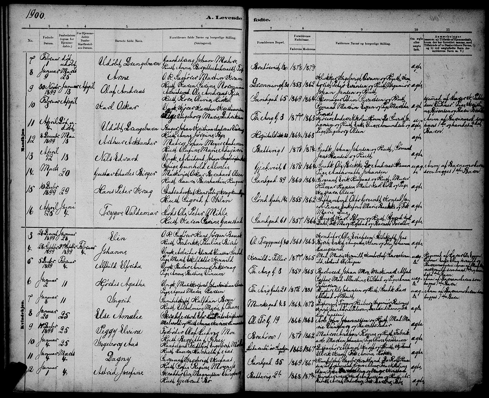 Ministerialprotokoller, klokkerbøker og fødselsregistre - Sør-Trøndelag, AV/SAT-A-1456/602/L0143: Klokkerbok nr. 602C11, 1878-1902