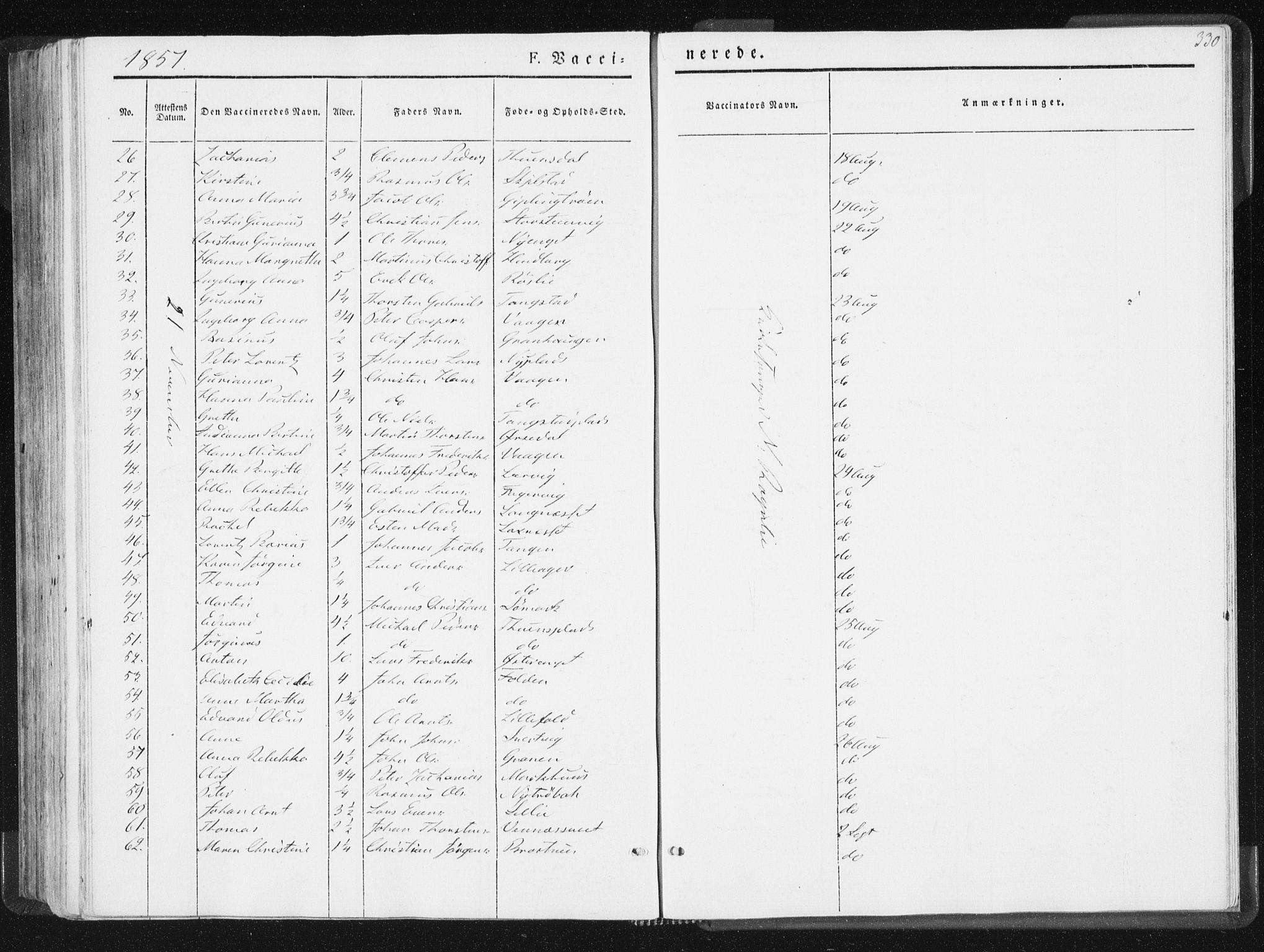 Ministerialprotokoller, klokkerbøker og fødselsregistre - Nord-Trøndelag, SAT/A-1458/744/L0418: Ministerialbok nr. 744A02, 1843-1866, s. 330