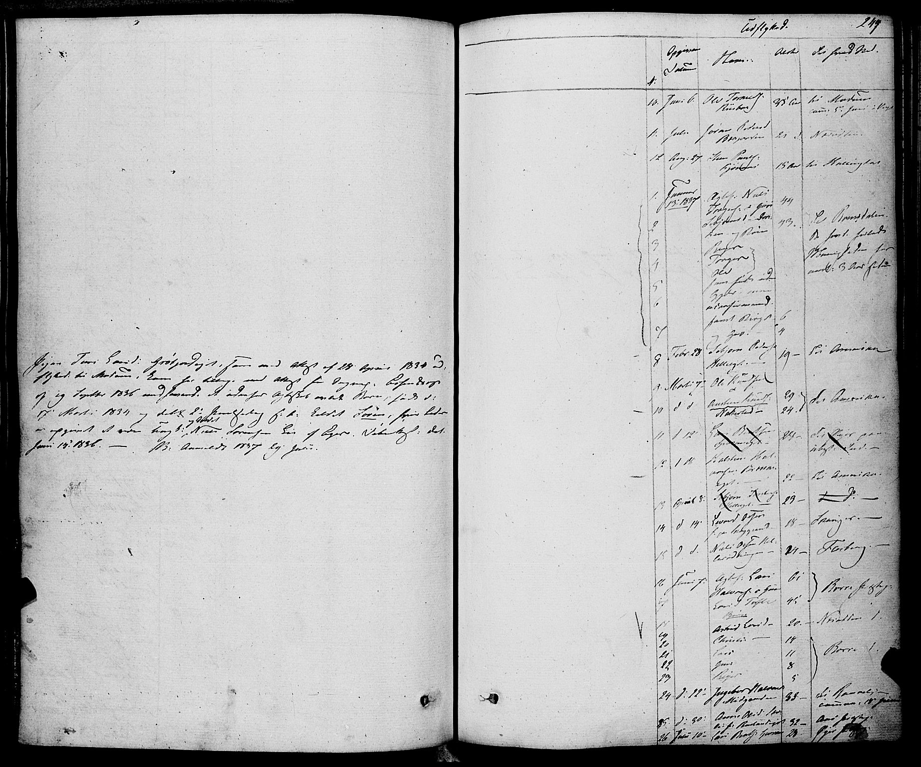 Rollag kirkebøker, AV/SAKO-A-240/F/Fa/L0007: Ministerialbok nr. I 7, 1828-1847, s. 247