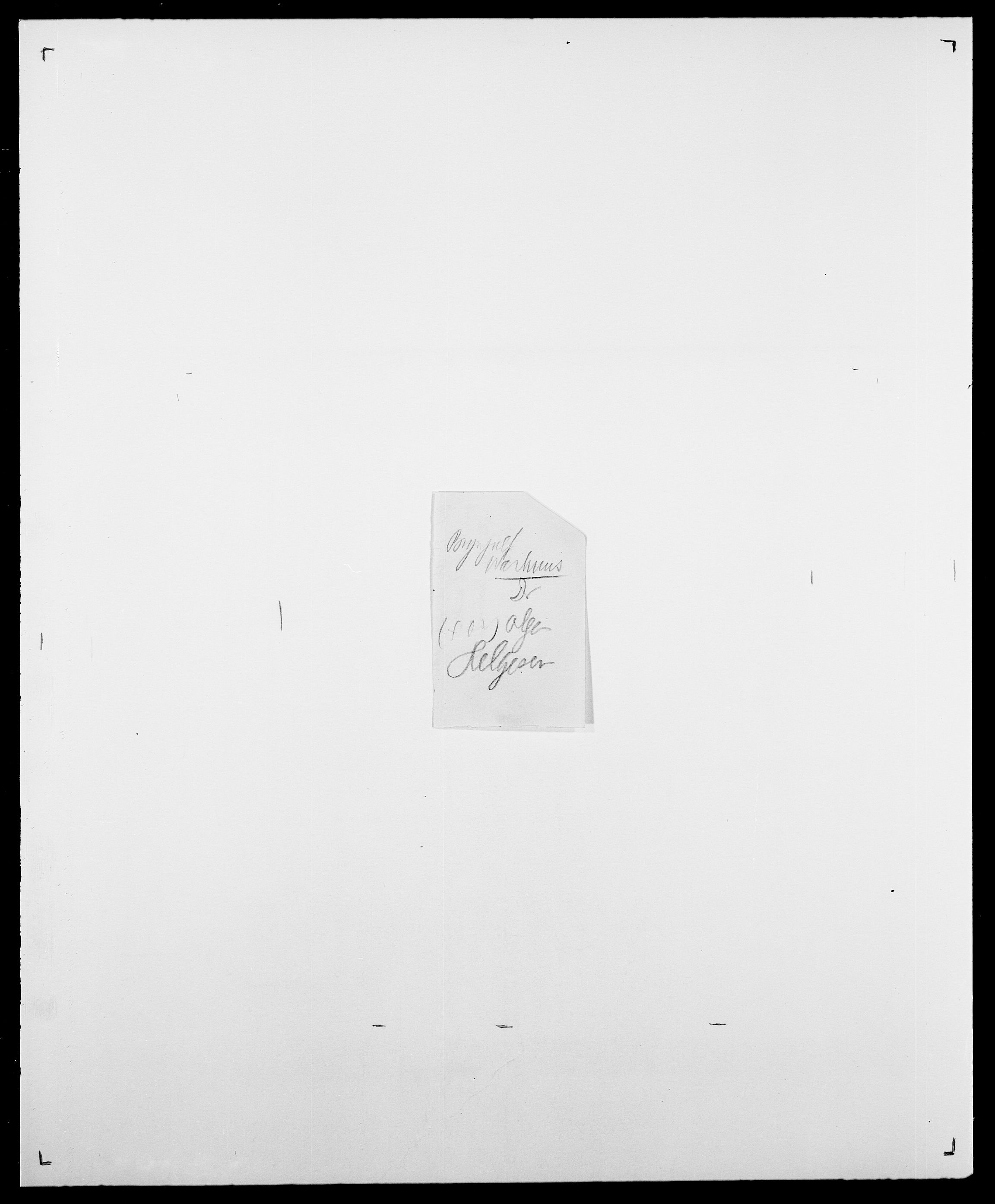 Delgobe, Charles Antoine - samling, AV/SAO-PAO-0038/D/Da/L0040: Usgaard - Velund, s. 323