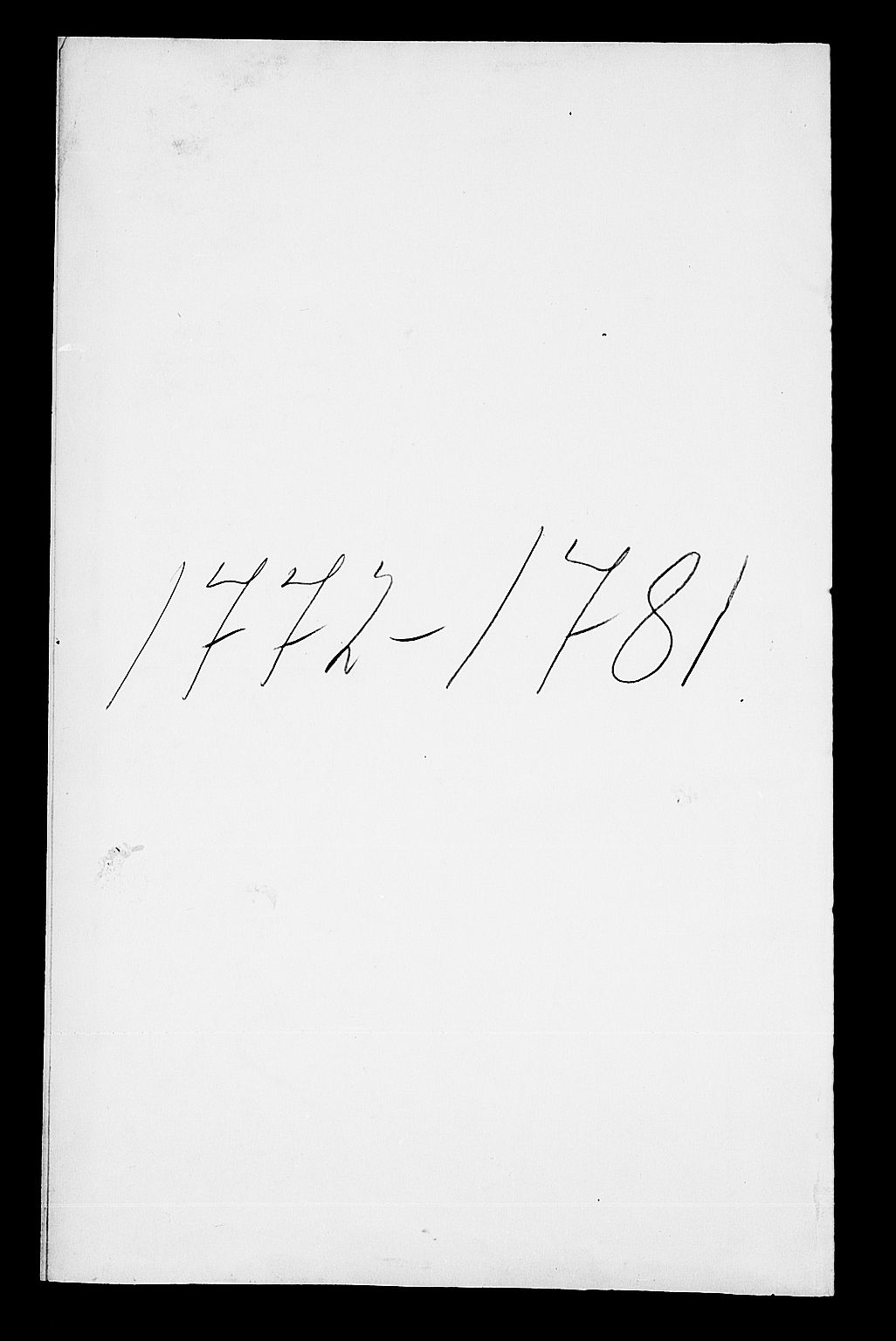 Tune sorenskriveri, SAO/A-10470/H/Hb/L0001a: Skifteprotokoll, 1772-1781