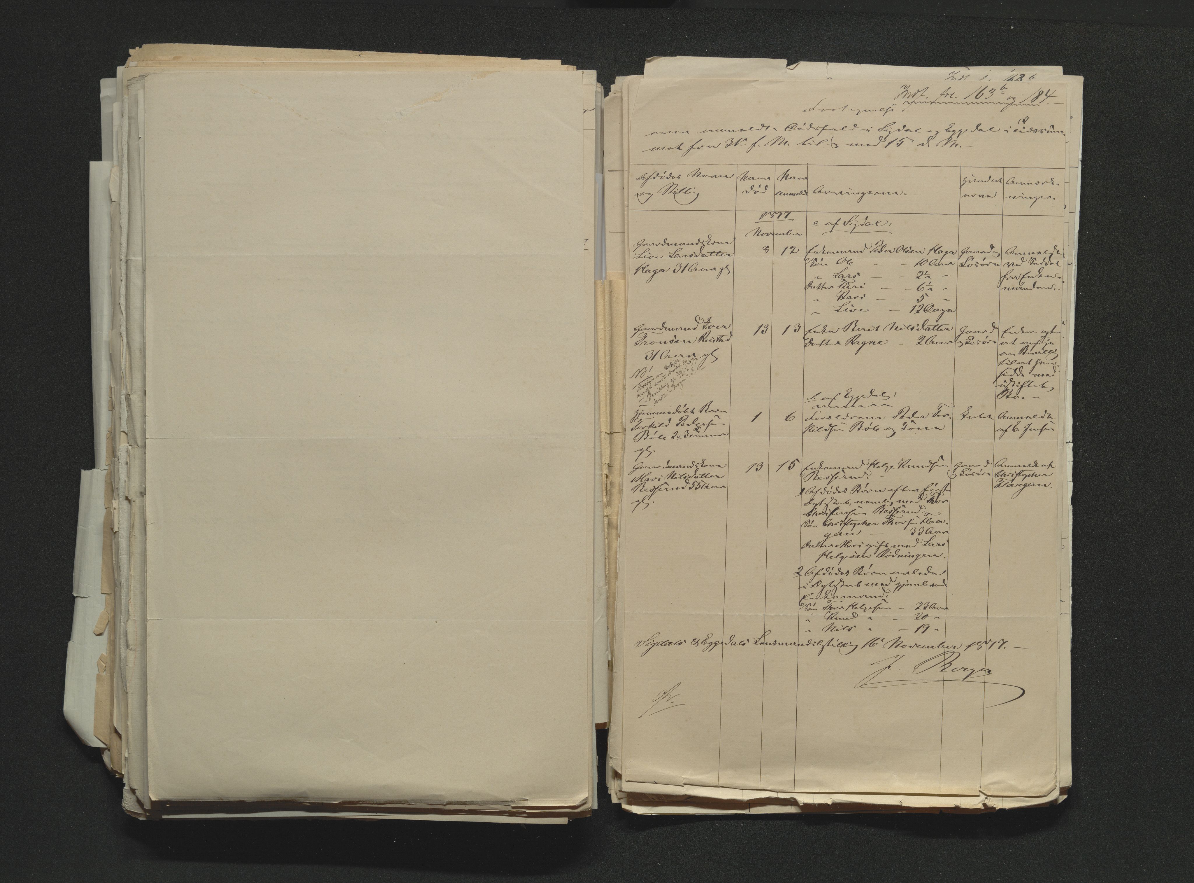 Eiker, Modum og Sigdal sorenskriveri, AV/SAKO-A-123/H/Ha/Hab/L0014: Dødsfallsmeldinger, 1874-1877, s. 723
