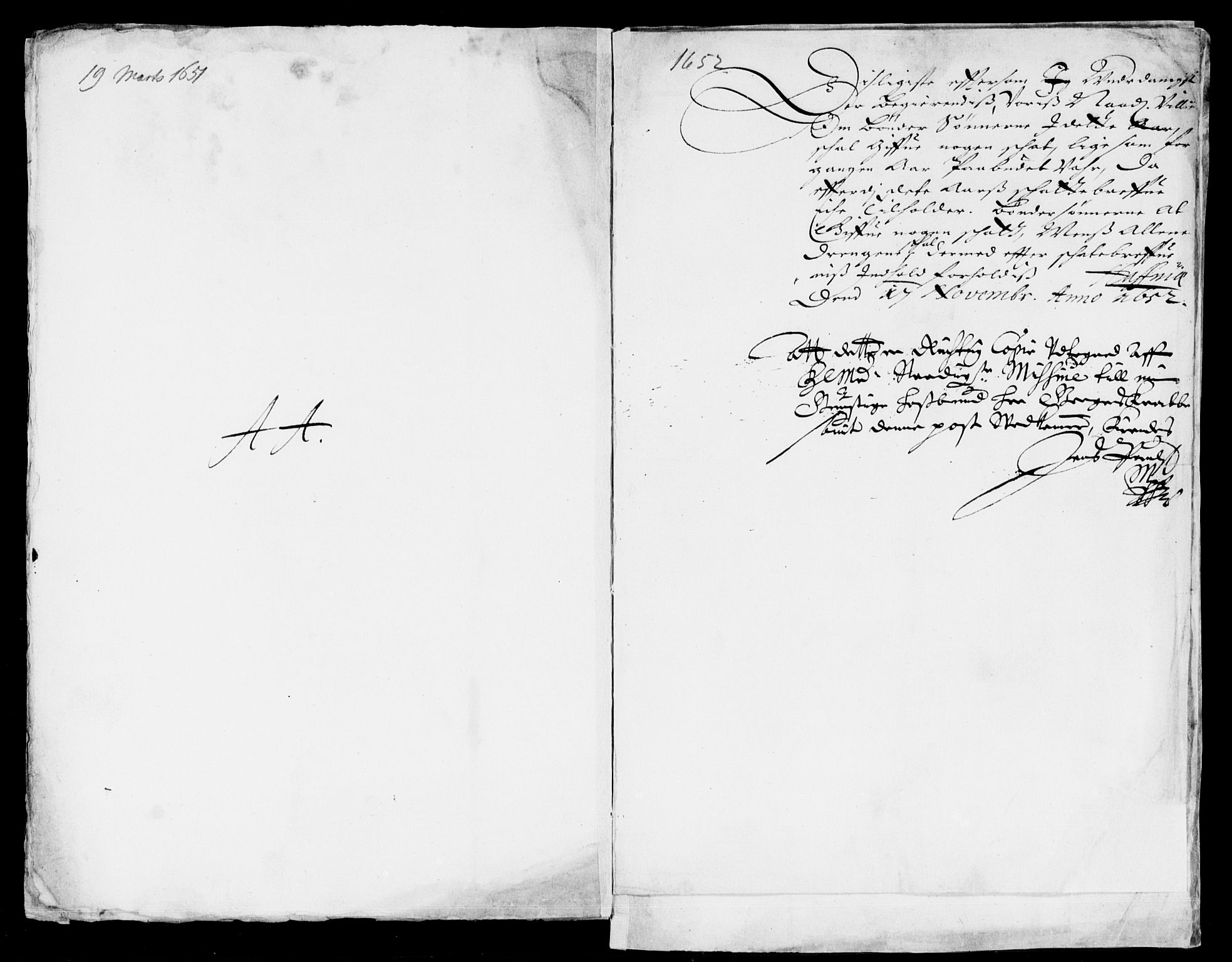 Rentekammeret inntil 1814, Reviderte regnskaper, Lensregnskaper, AV/RA-EA-5023/R/Rb/Rba/L0207: Akershus len, 1651-1652