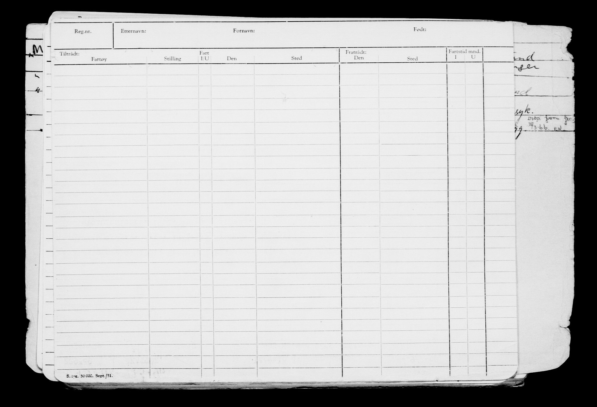 Direktoratet for sjømenn, AV/RA-S-3545/G/Gb/L0078: Hovedkort, 1908, s. 143