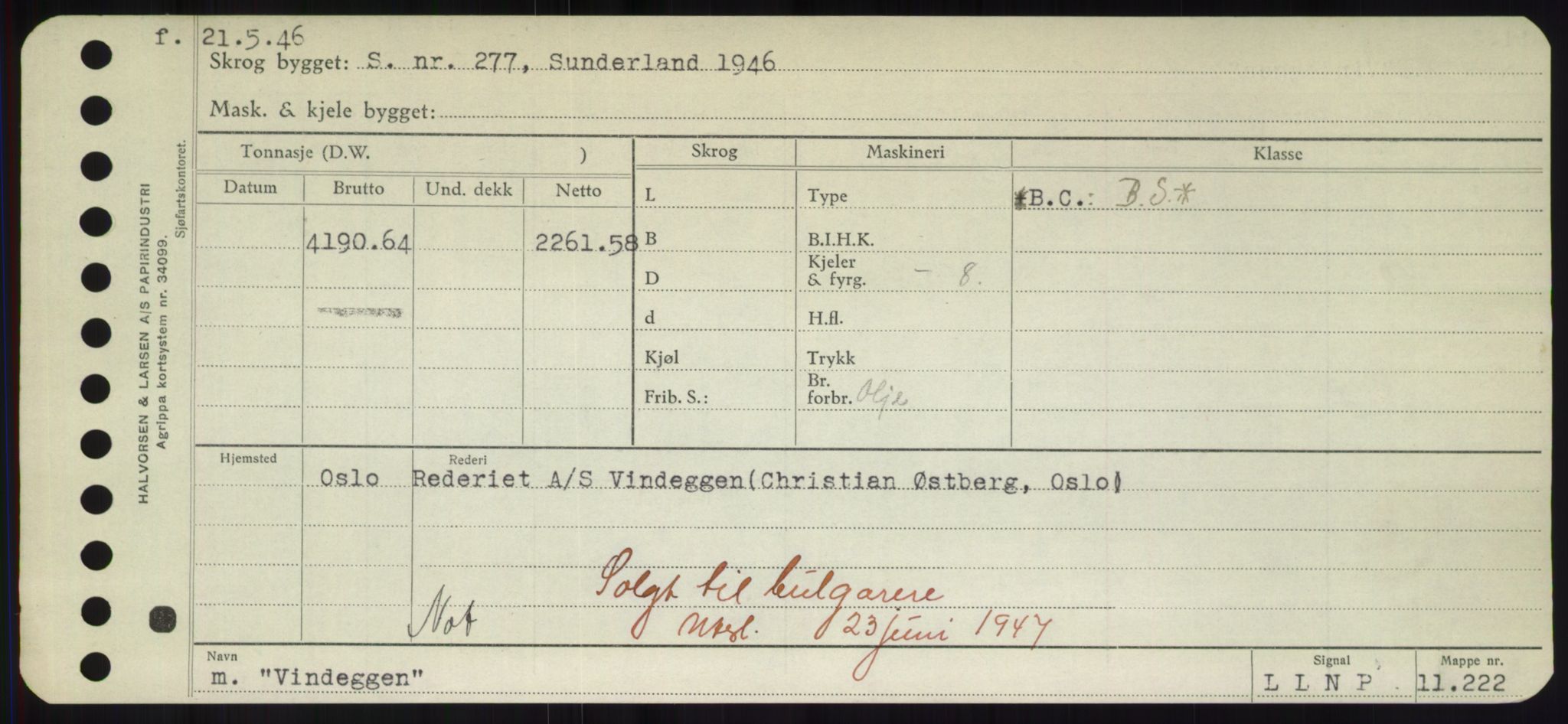 Sjøfartsdirektoratet med forløpere, Skipsmålingen, RA/S-1627/H/Hd/L0041: Fartøy, Vi-Ås, s. 241