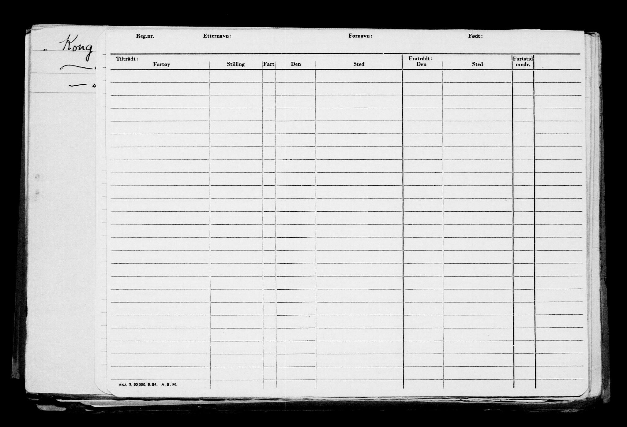 Direktoratet for sjømenn, AV/RA-S-3545/G/Gb/L0206: Hovedkort, 1922, s. 560