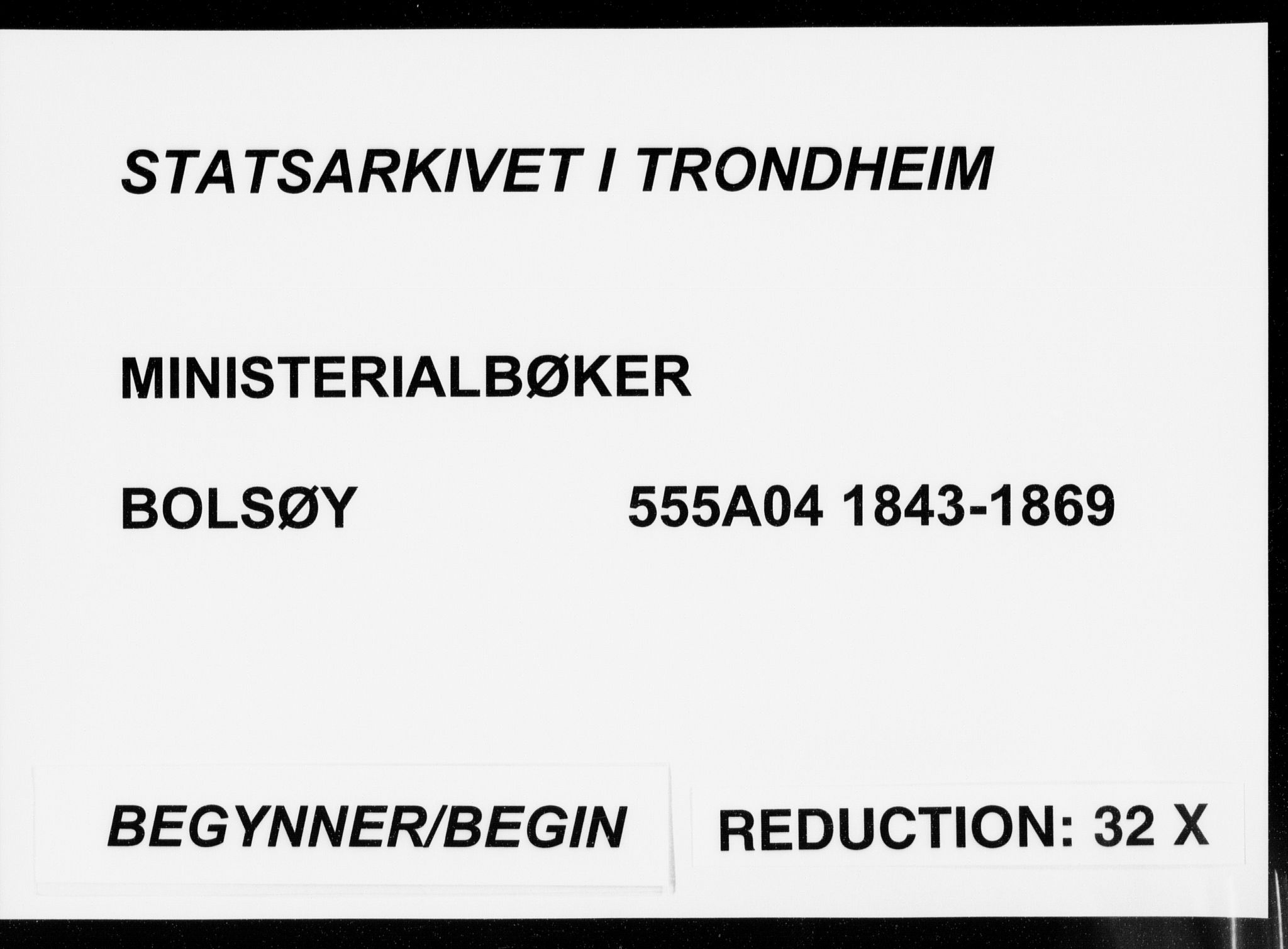 Ministerialprotokoller, klokkerbøker og fødselsregistre - Møre og Romsdal, AV/SAT-A-1454/555/L0653: Ministerialbok nr. 555A04, 1843-1869