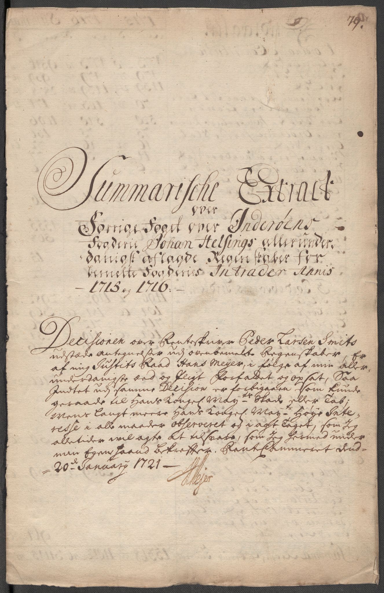 Rentekammeret inntil 1814, Reviderte regnskaper, Fogderegnskap, RA/EA-4092/R63/L4324: Fogderegnskap Inderøy, 1716, s. 10