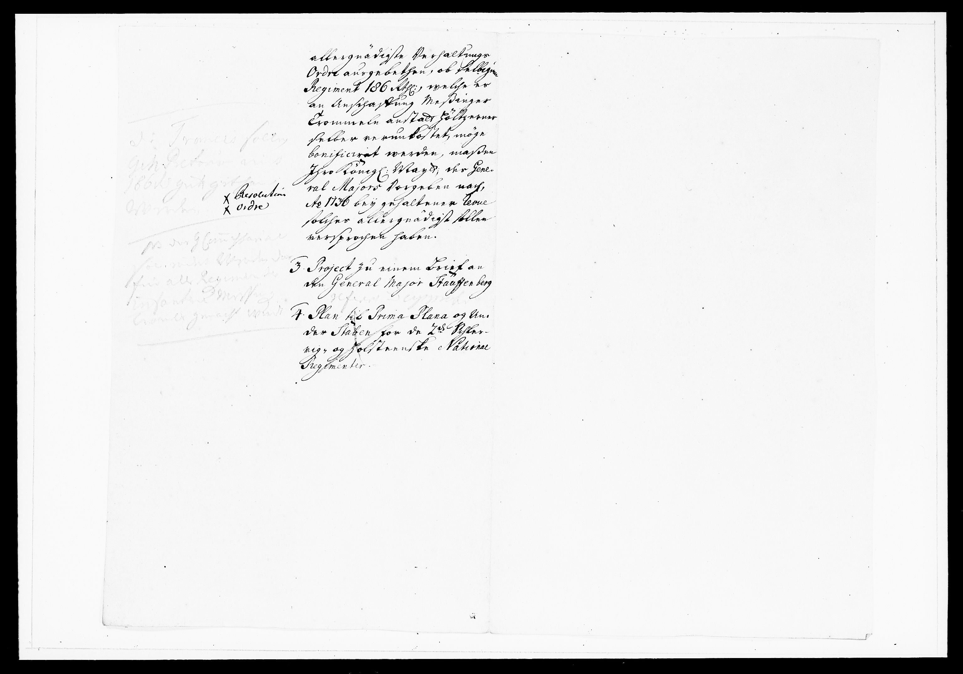 Krigskollegiet, Krigskancelliet, DRA/A-0006/-/1143-1150: Refererede sager, 1738, s. 266