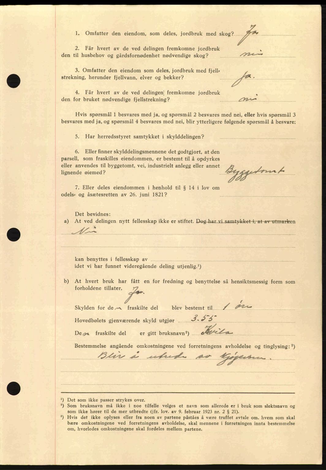 Nordmøre sorenskriveri, SAT/A-4132/1/2/2Ca: Pantebok nr. A90, 1941-1941, Dagboknr: 816/1941