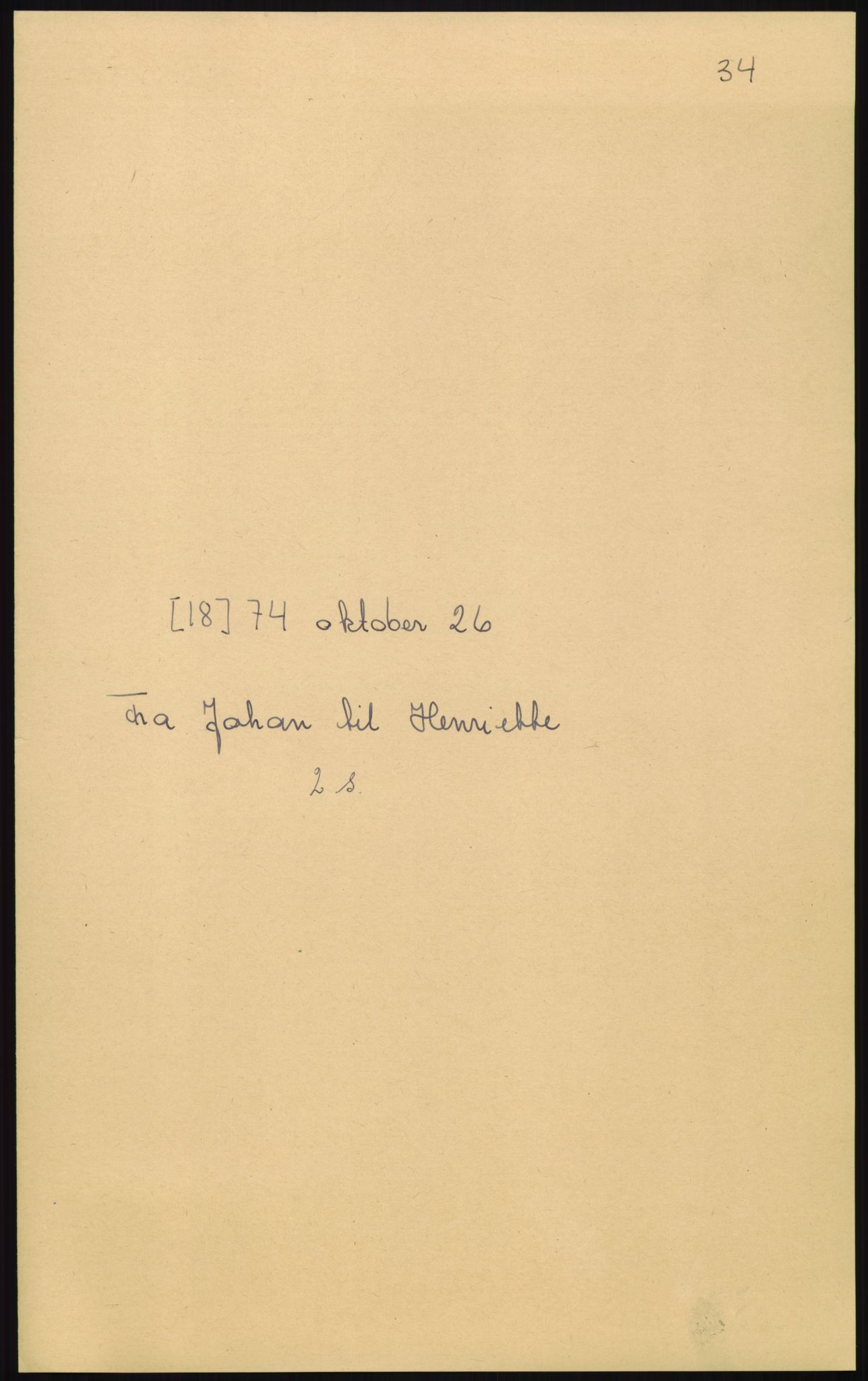 Samlinger til kildeutgivelse, Amerikabrevene, AV/RA-EA-4057/F/L0008: Innlån fra Hedmark: Gamkind - Semmingsen, 1838-1914, s. 319