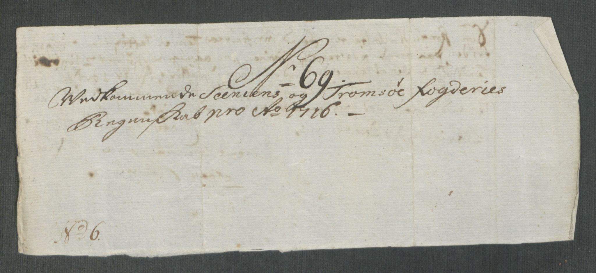 Rentekammeret inntil 1814, Reviderte regnskaper, Fogderegnskap, AV/RA-EA-4092/R68/L4762: Fogderegnskap Senja og Troms, 1716, s. 343