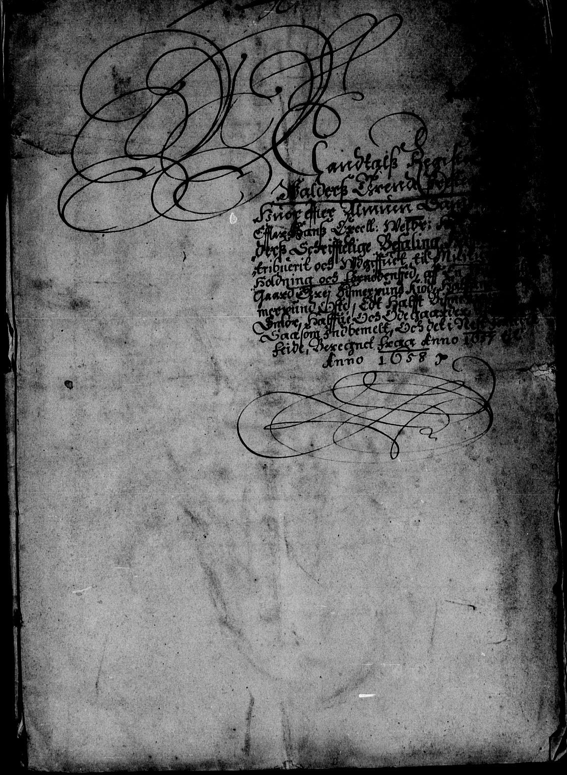 Rentekammeret inntil 1814, Reviderte regnskaper, Lensregnskaper, AV/RA-EA-5023/R/Rb/Rba/L0245: Akershus len, 1657-1658