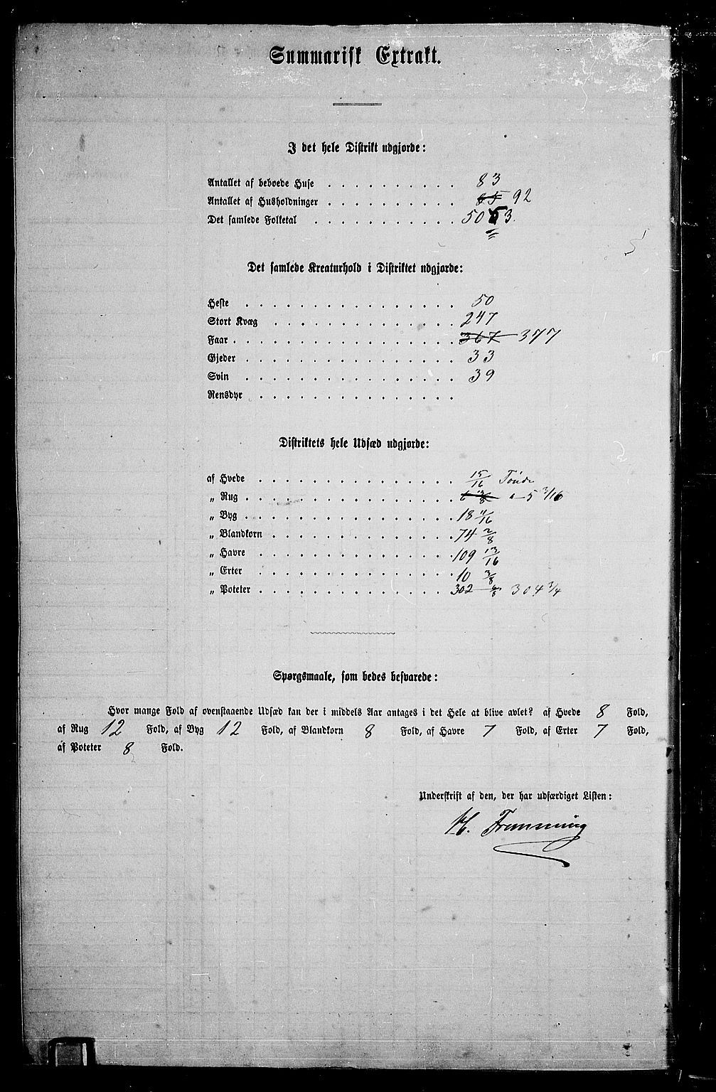 RA, Folketelling 1865 for 0237P Eidsvoll prestegjeld, 1865, s. 337