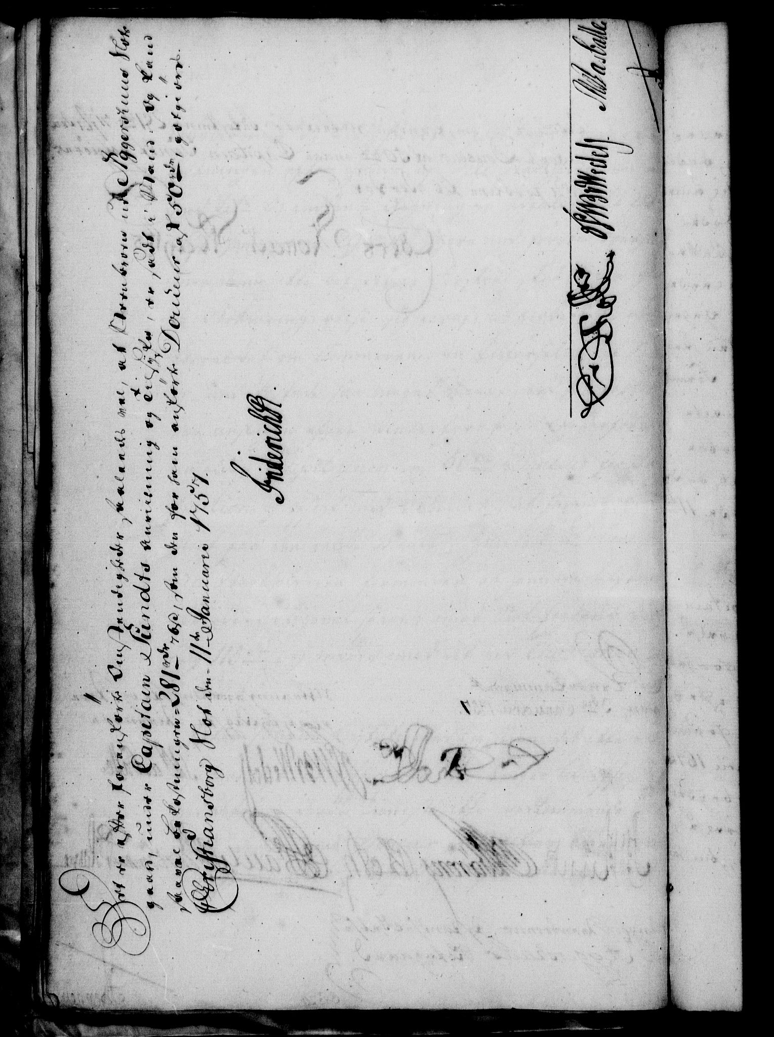 Rentekammeret, Kammerkanselliet, RA/EA-3111/G/Gf/Gfa/L0039: Norsk relasjons- og resolusjonsprotokoll (merket RK 52.39), 1757, s. 49