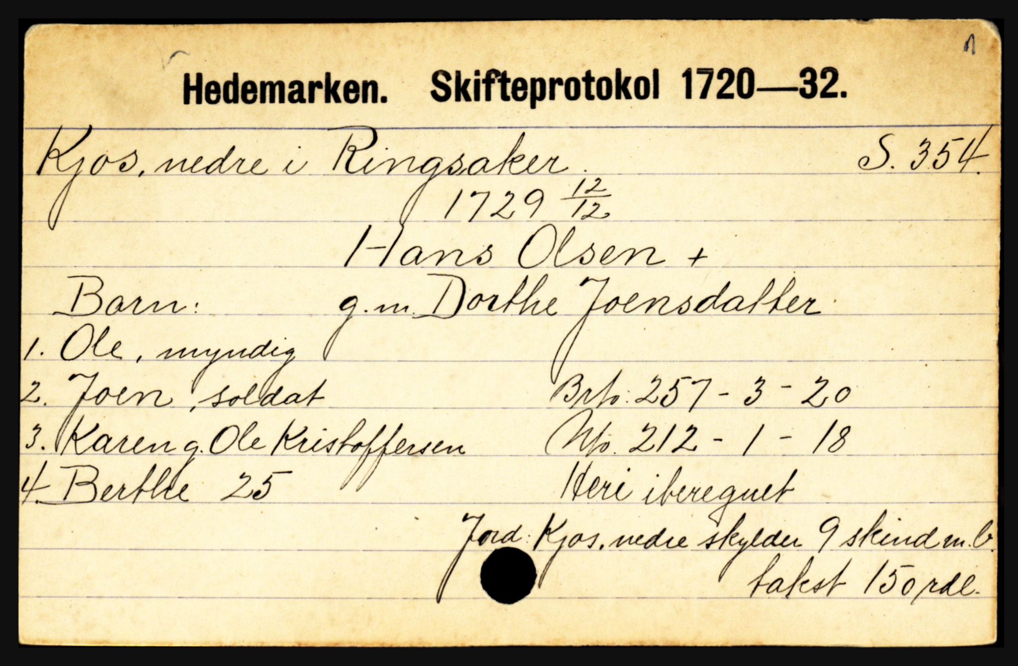 Hedemarken sorenskriveri, SAH/TING-034/J, 1663-1743, s. 2295