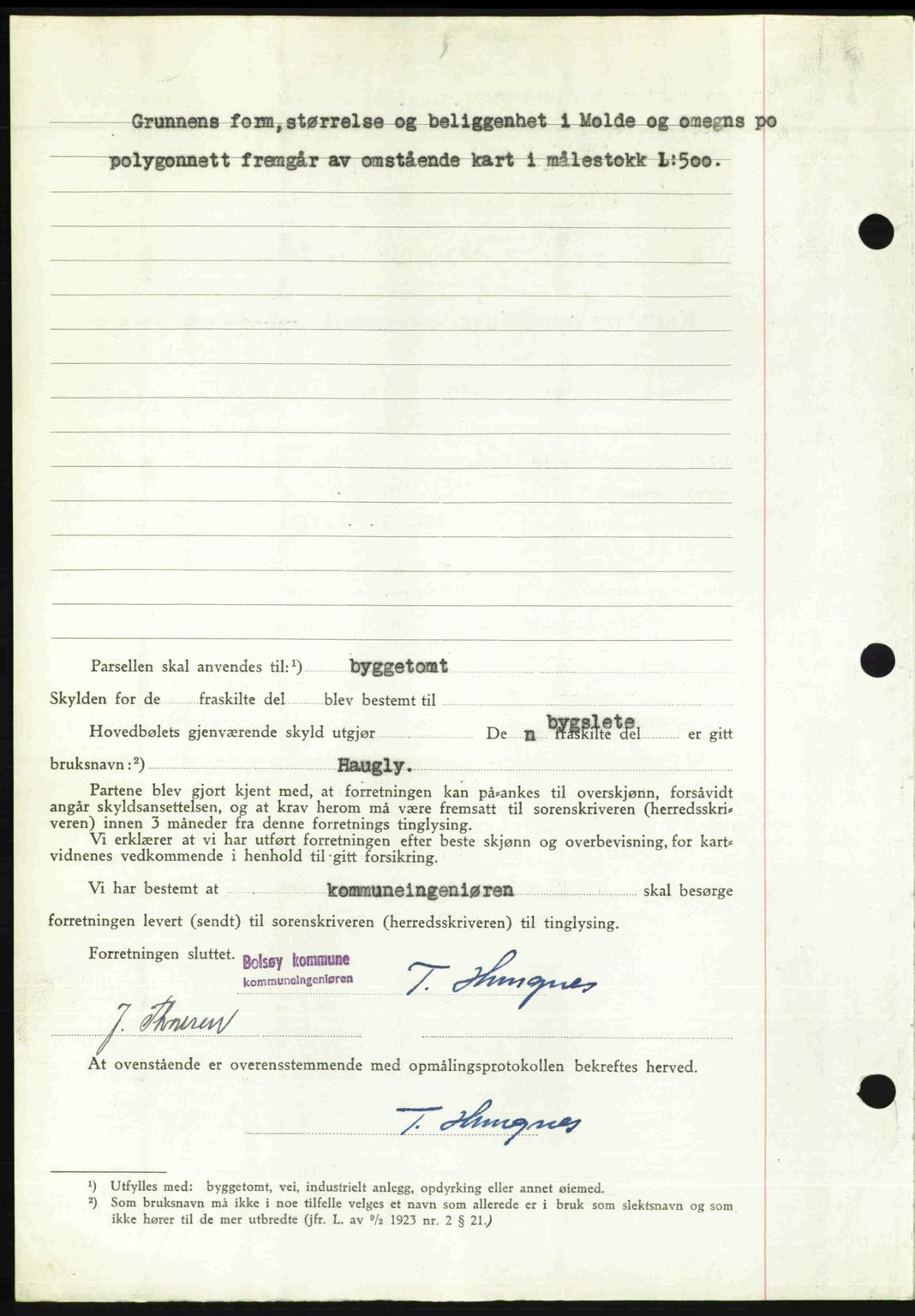 Romsdal sorenskriveri, AV/SAT-A-4149/1/2/2C: Pantebok nr. A23, 1947-1947, Dagboknr: 1984/1947