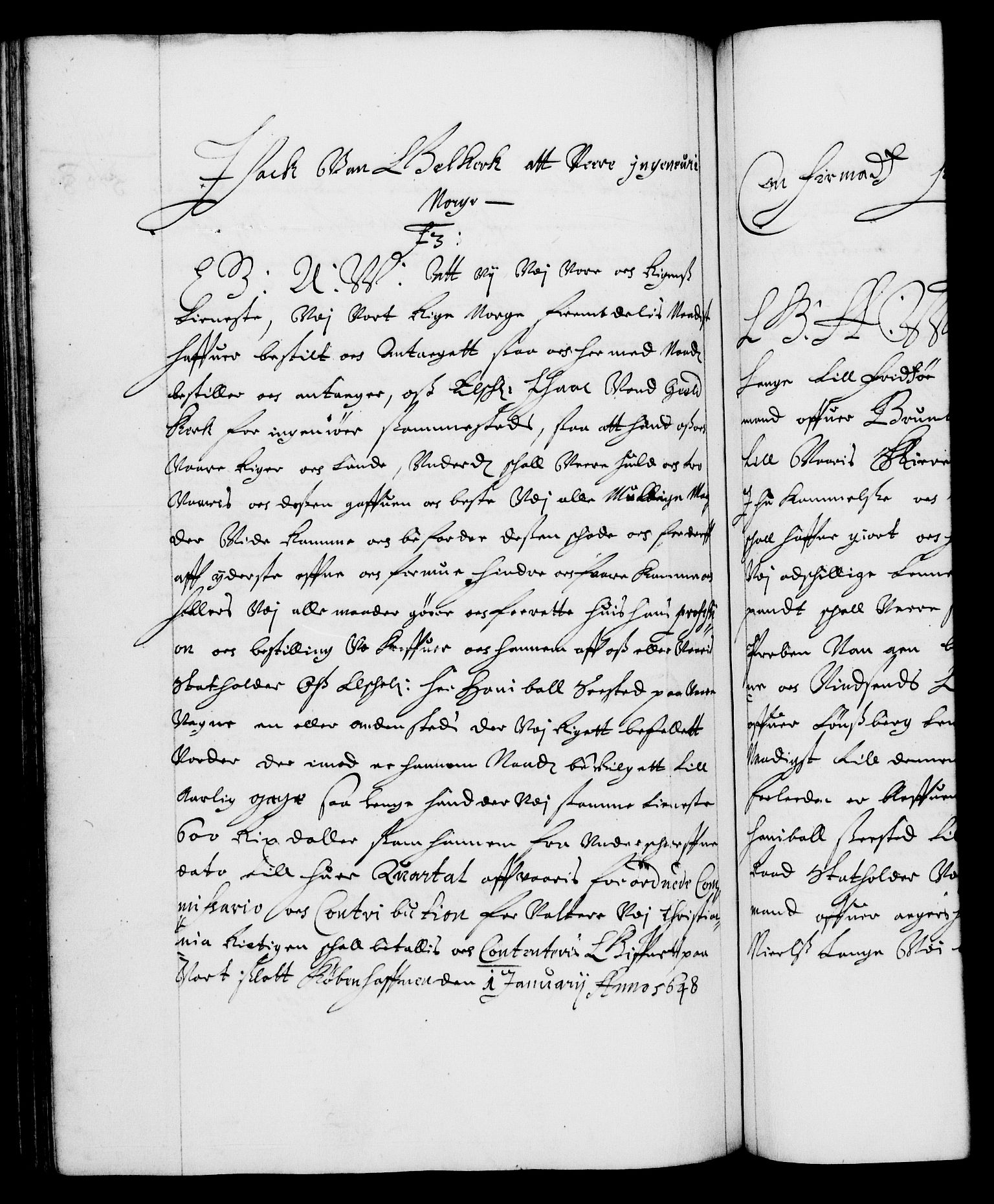 Danske Kanselli 1572-1799, RA/EA-3023/F/Fc/Fca/Fcaa/L0007: Norske registre (mikrofilm), 1648-1650, s. 568b