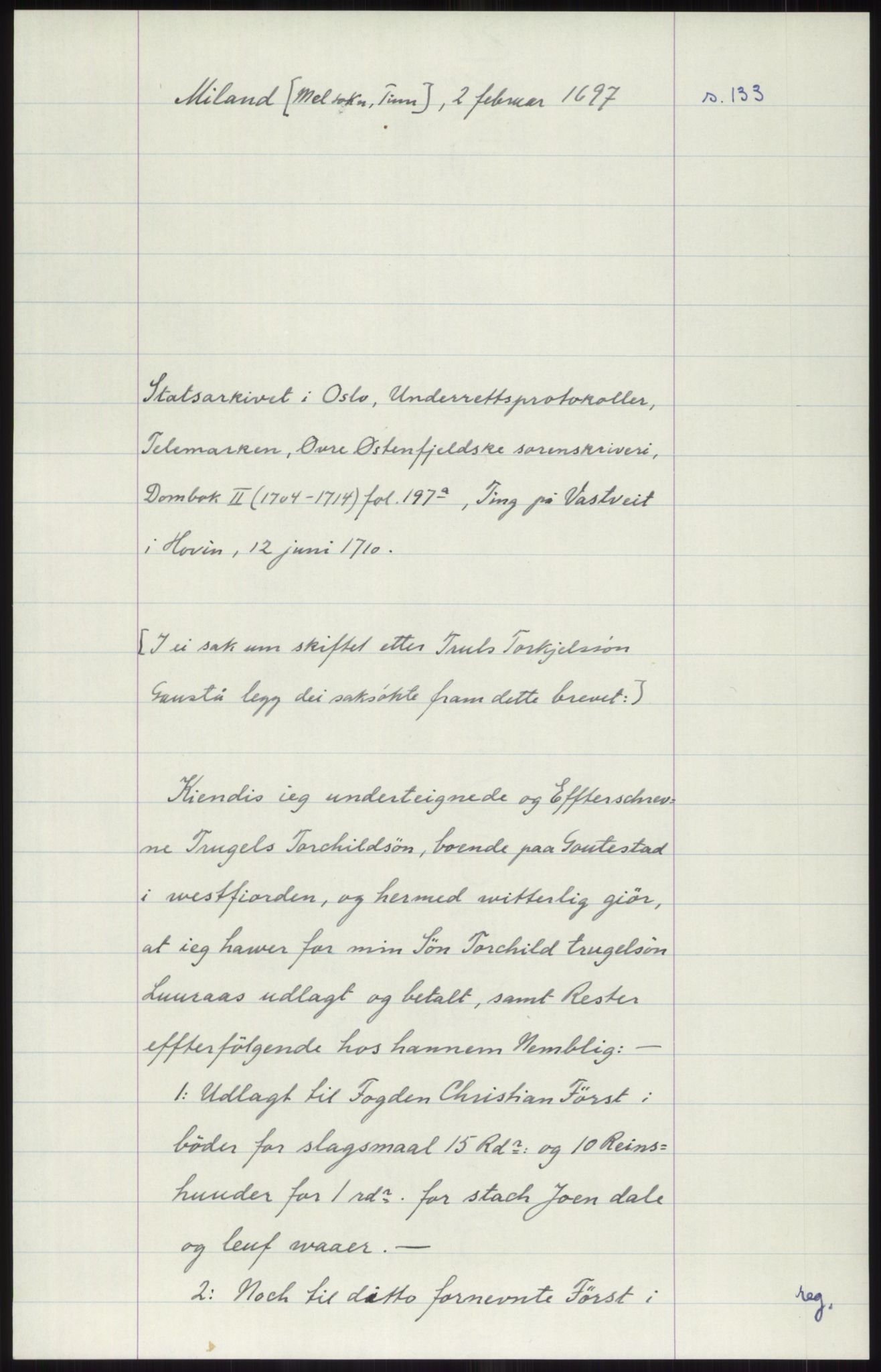 Samlinger til kildeutgivelse, Diplomavskriftsamlingen, AV/RA-EA-4053/H/Ha, s. 3677