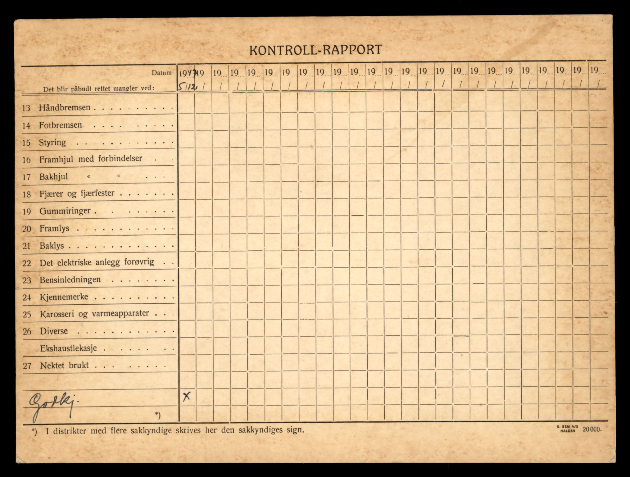 Møre og Romsdal vegkontor - Ålesund trafikkstasjon, AV/SAT-A-4099/F/Fe/L0046: Registreringskort for kjøretøy T 14445 - T 14579, 1927-1998