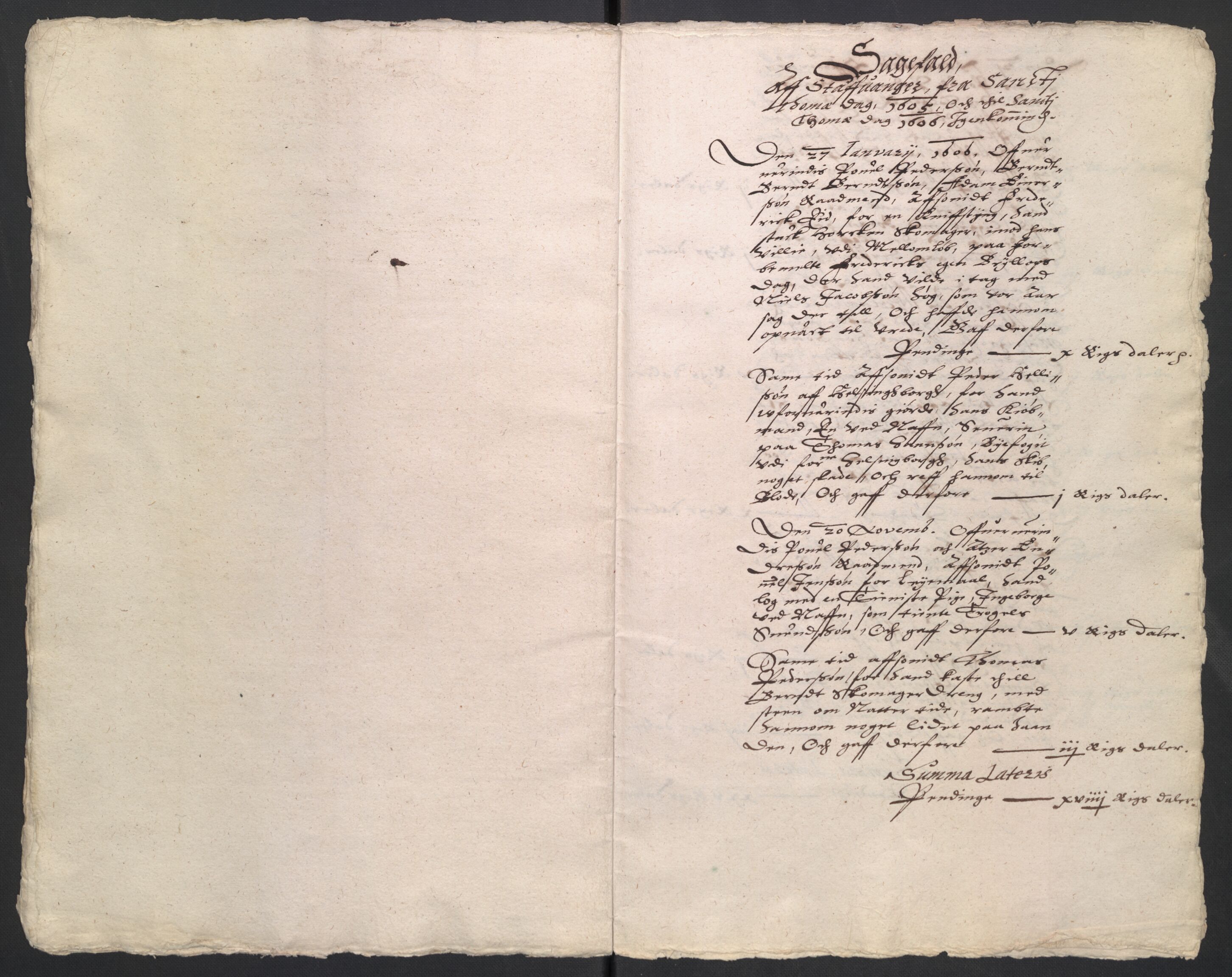 Rentekammeret inntil 1814, Reviderte regnskaper, Byregnskaper, AV/RA-EA-4066/R/Ro/L0297: [O1] By- og tollregnskap, 1602-1624, s. 69