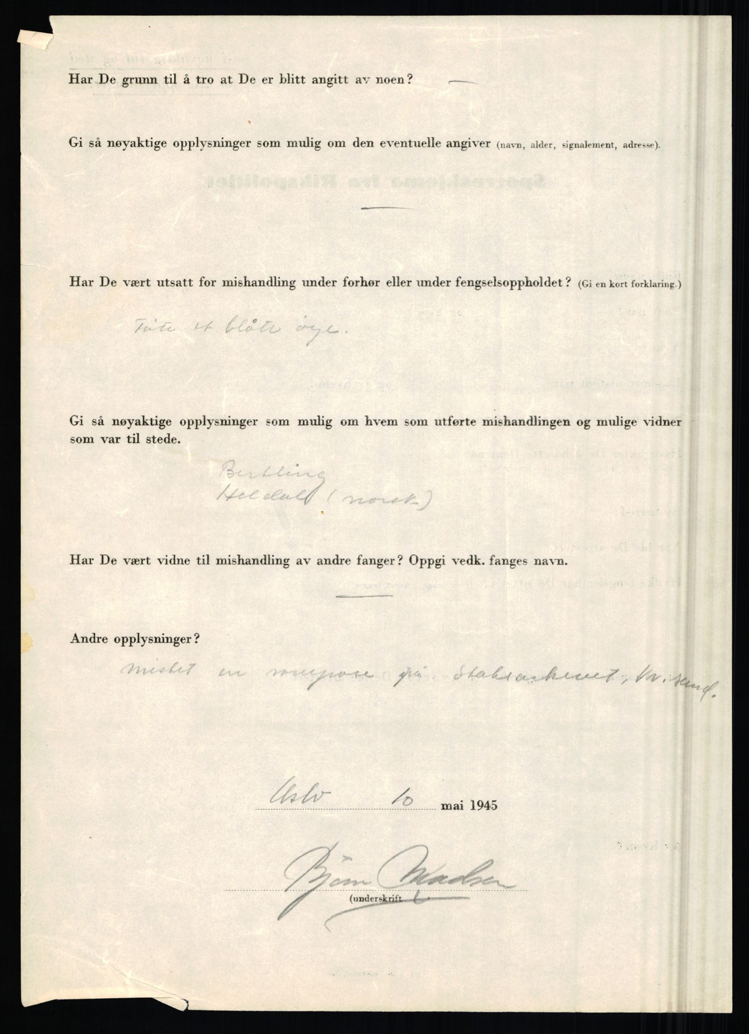Rikspolitisjefen, AV/RA-S-1560/L/L0011: Lucassen, Oscar Fredrik - Moen, Olav, 1940-1945, s. 377