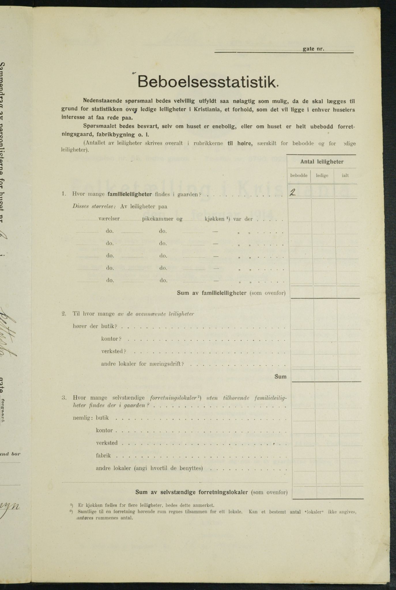 OBA, Kommunal folketelling 1.2.1914 for Kristiania, 1914, s. 22518