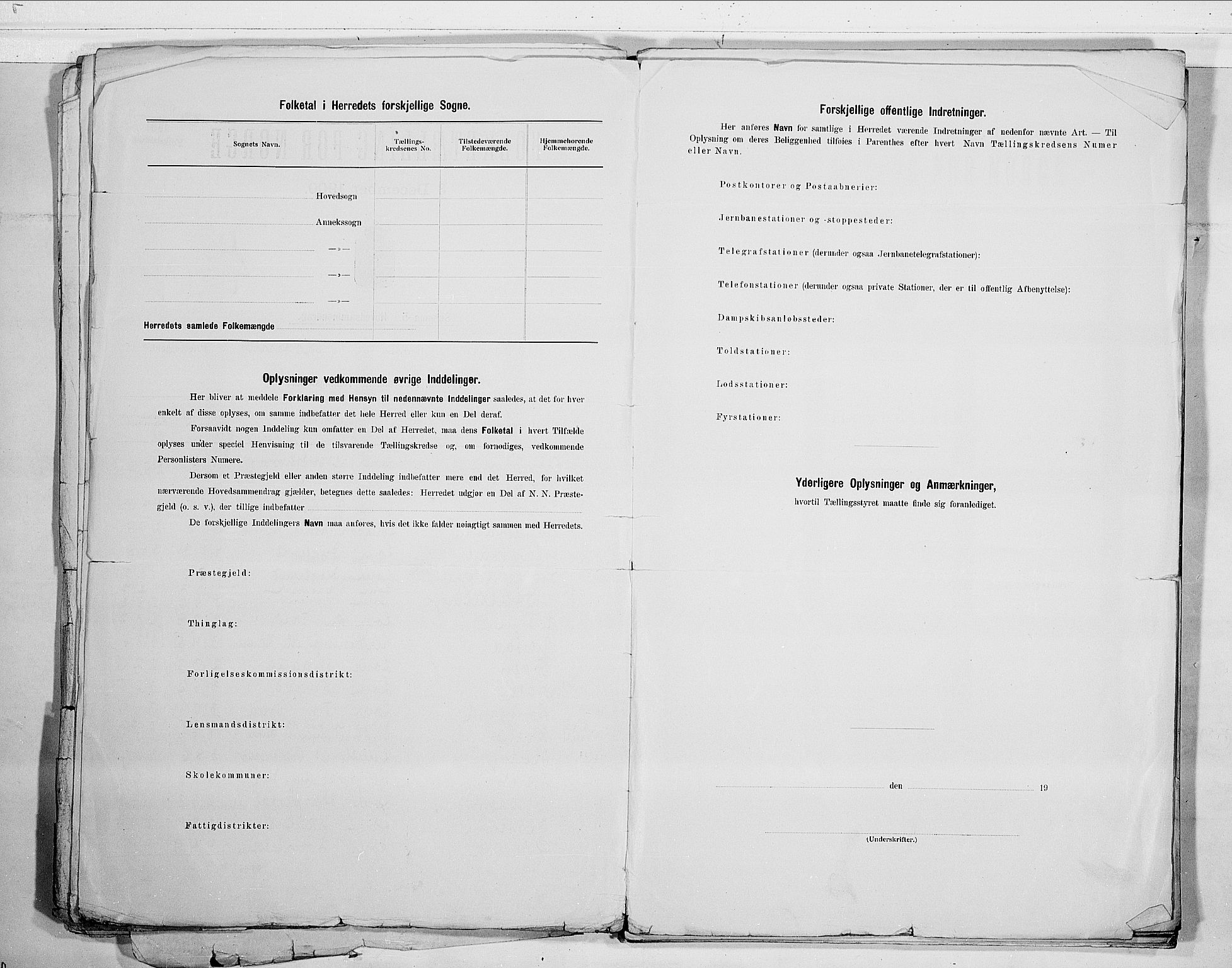 RA, Folketelling 1900 for 0623 Modum herred, 1900, s. 3