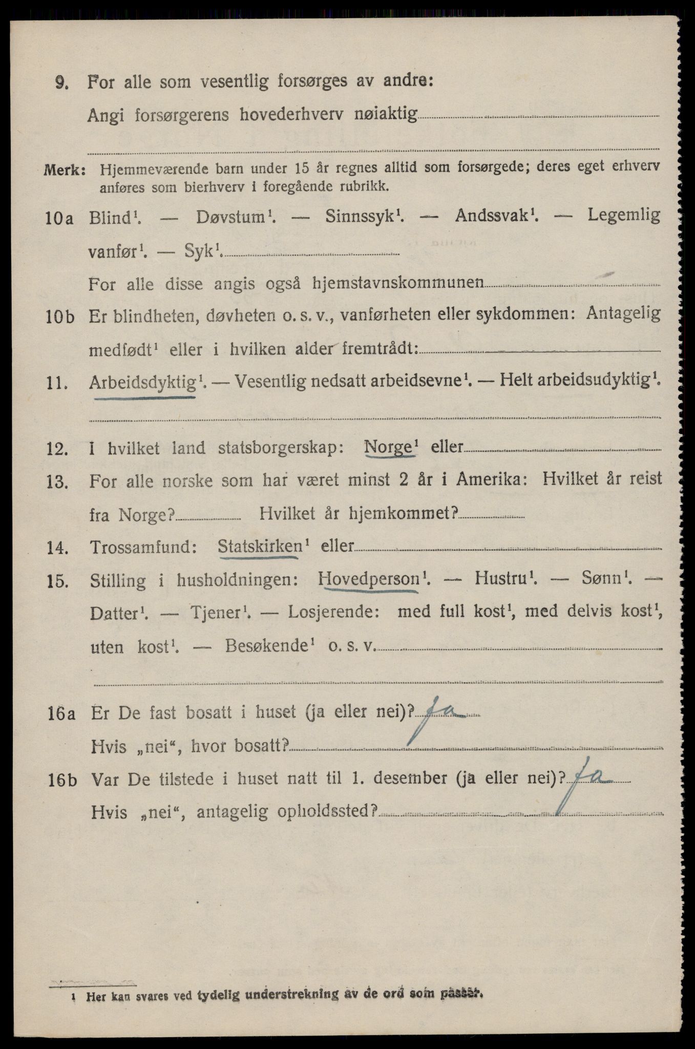 SAST, Folketelling 1920 for 1120 Klepp herred, 1920, s. 6017