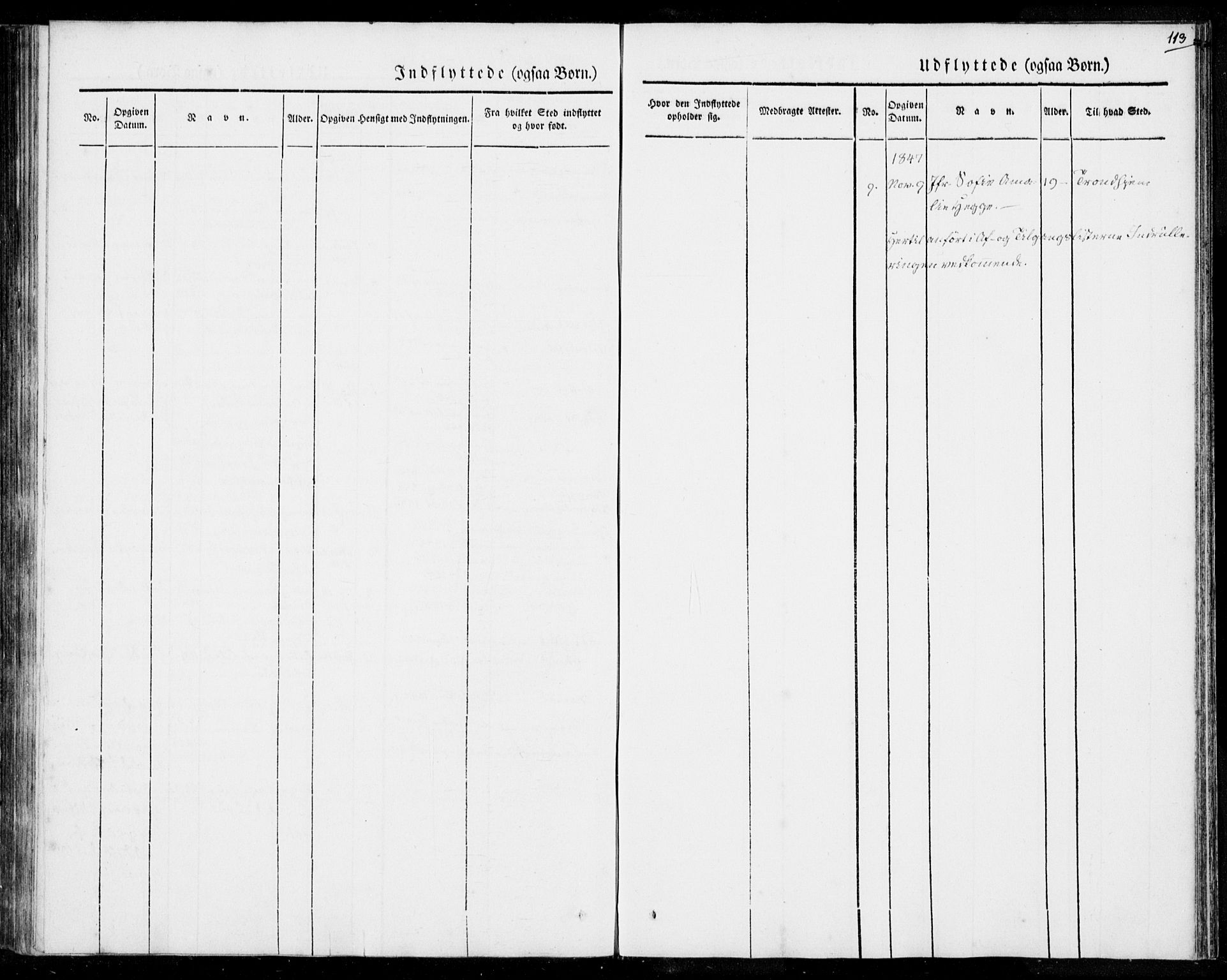 Ministerialprotokoller, klokkerbøker og fødselsregistre - Møre og Romsdal, AV/SAT-A-1454/524/L0352: Ministerialbok nr. 524A04, 1838-1847, s. 113