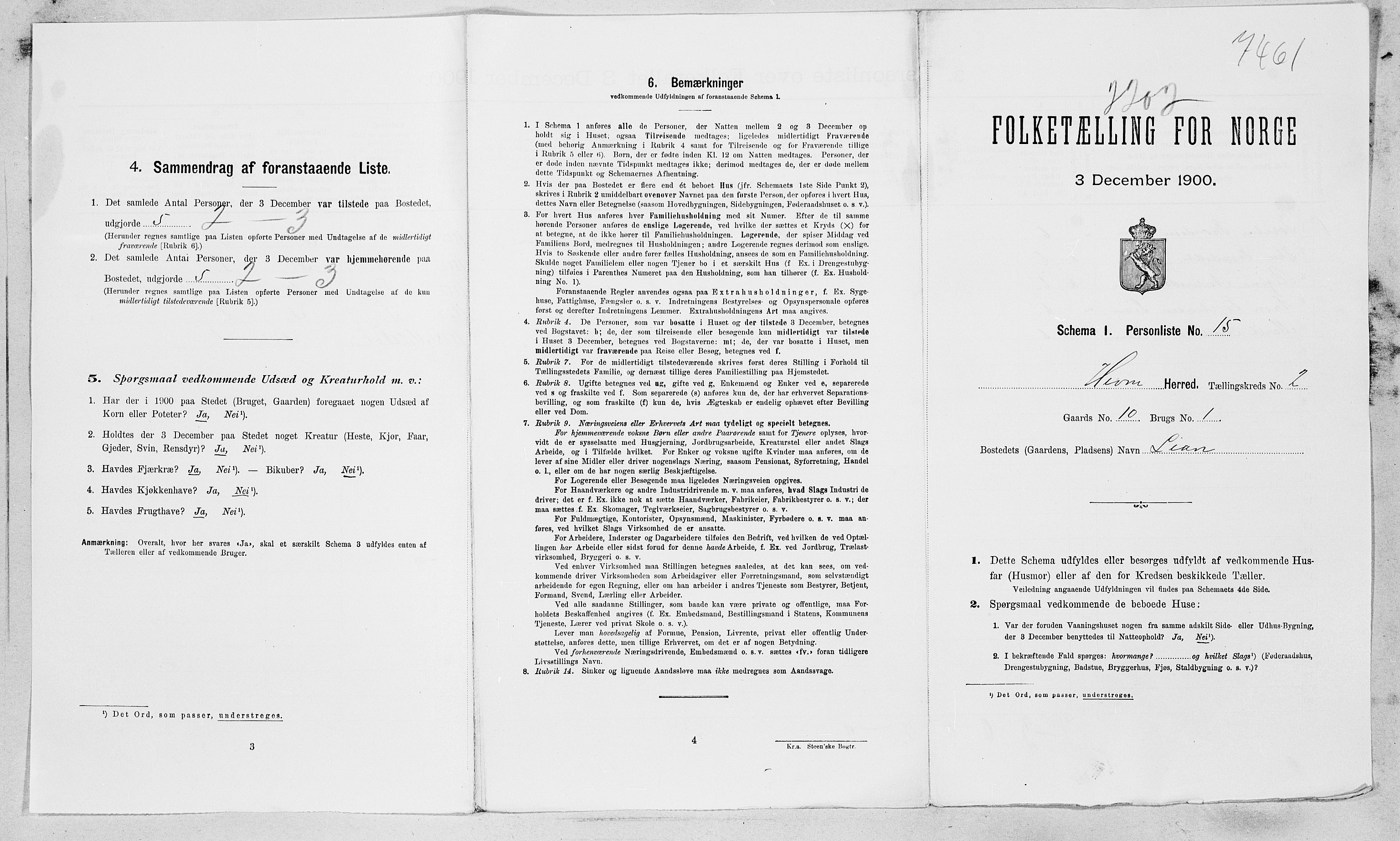 SAT, Folketelling 1900 for 1612 Hemne herred, 1900, s. 40
