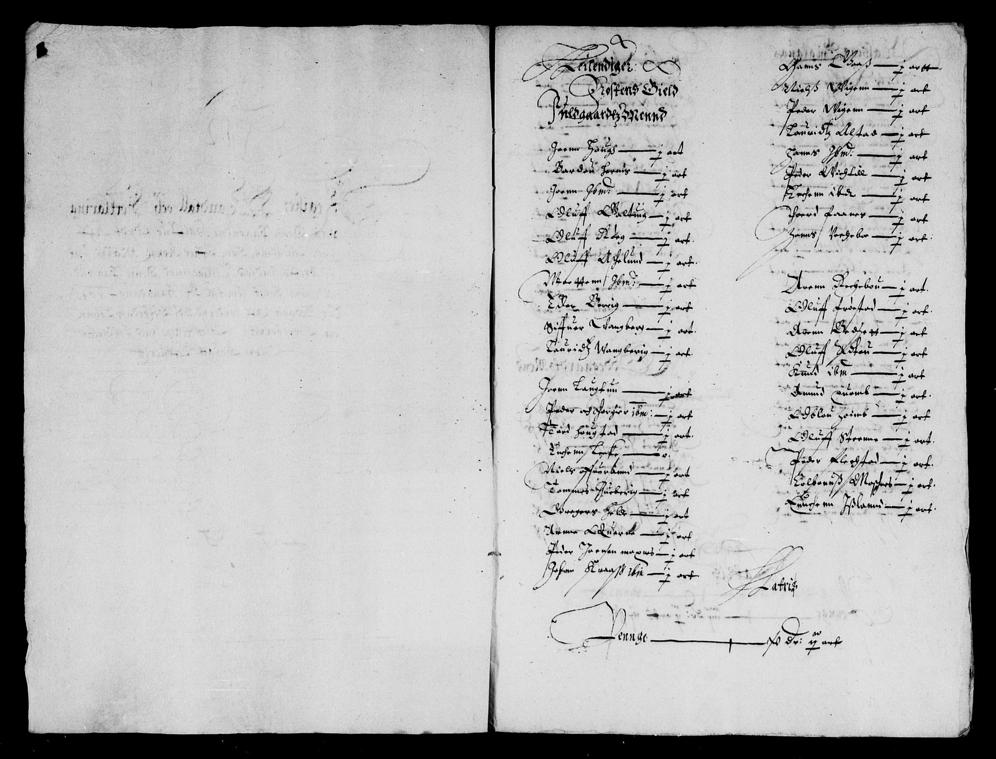 Rentekammeret inntil 1814, Reviderte regnskaper, Lensregnskaper, AV/RA-EA-5023/R/Rb/Rbw/L0080: Trondheim len, 1643-1644