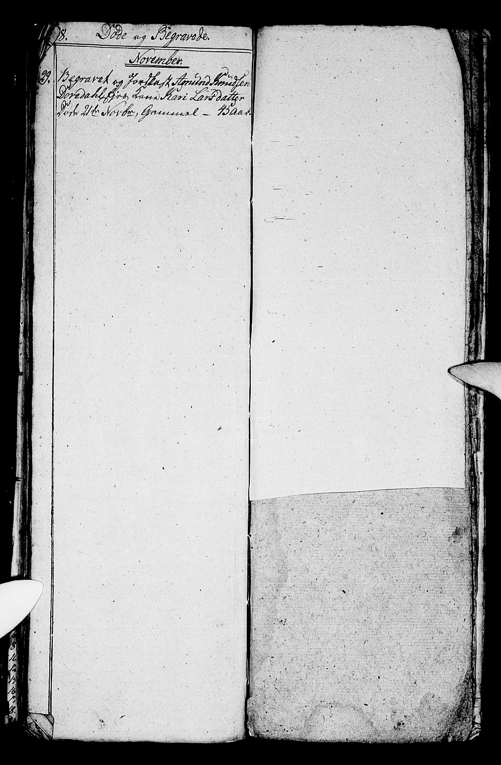 Bamble kirkebøker, AV/SAKO-A-253/G/Ga/L0004: Klokkerbok nr. I 4, 1808-1814
