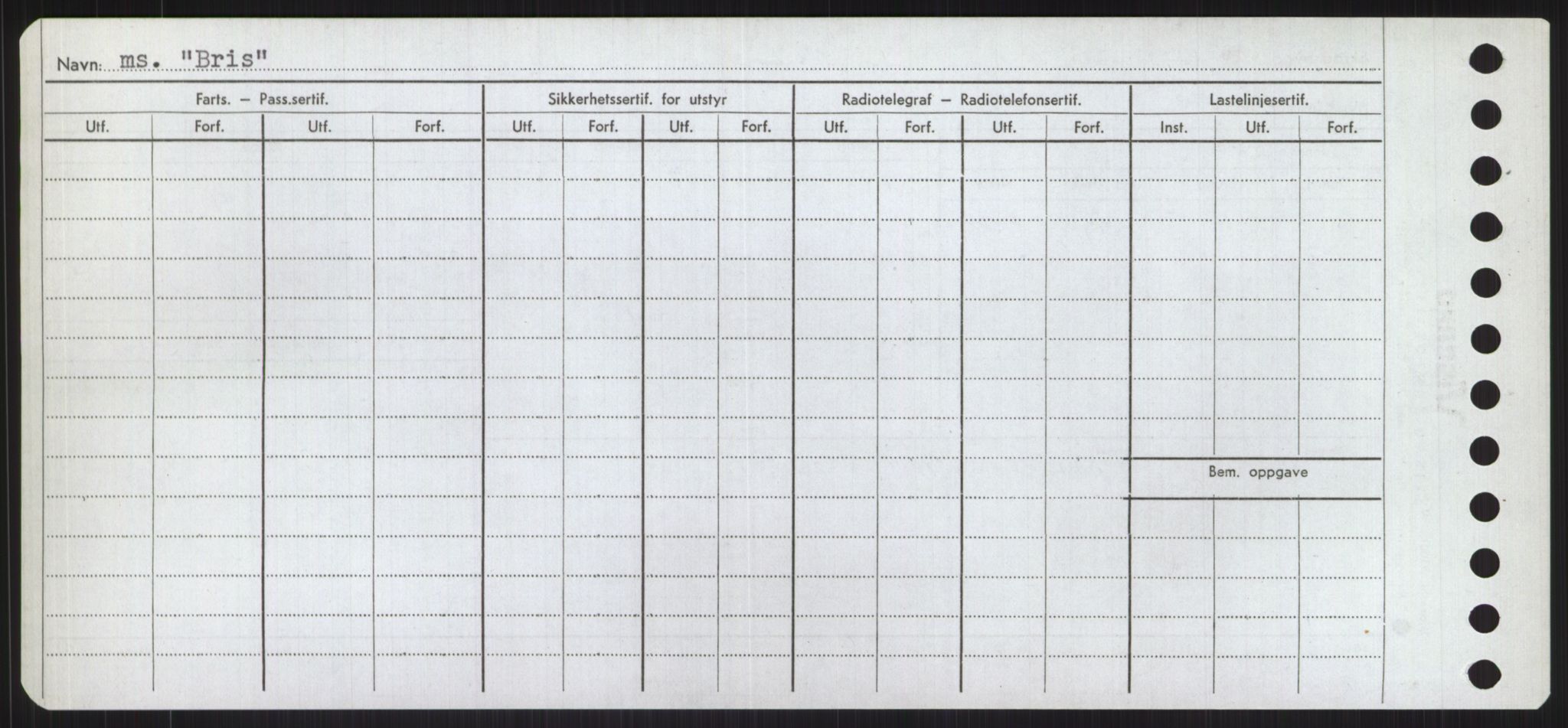 Sjøfartsdirektoratet med forløpere, Skipsmålingen, RA/S-1627/H/Ha/L0001/0002: Fartøy, A-Eig / Fartøy Bjør-Eig, s. 304