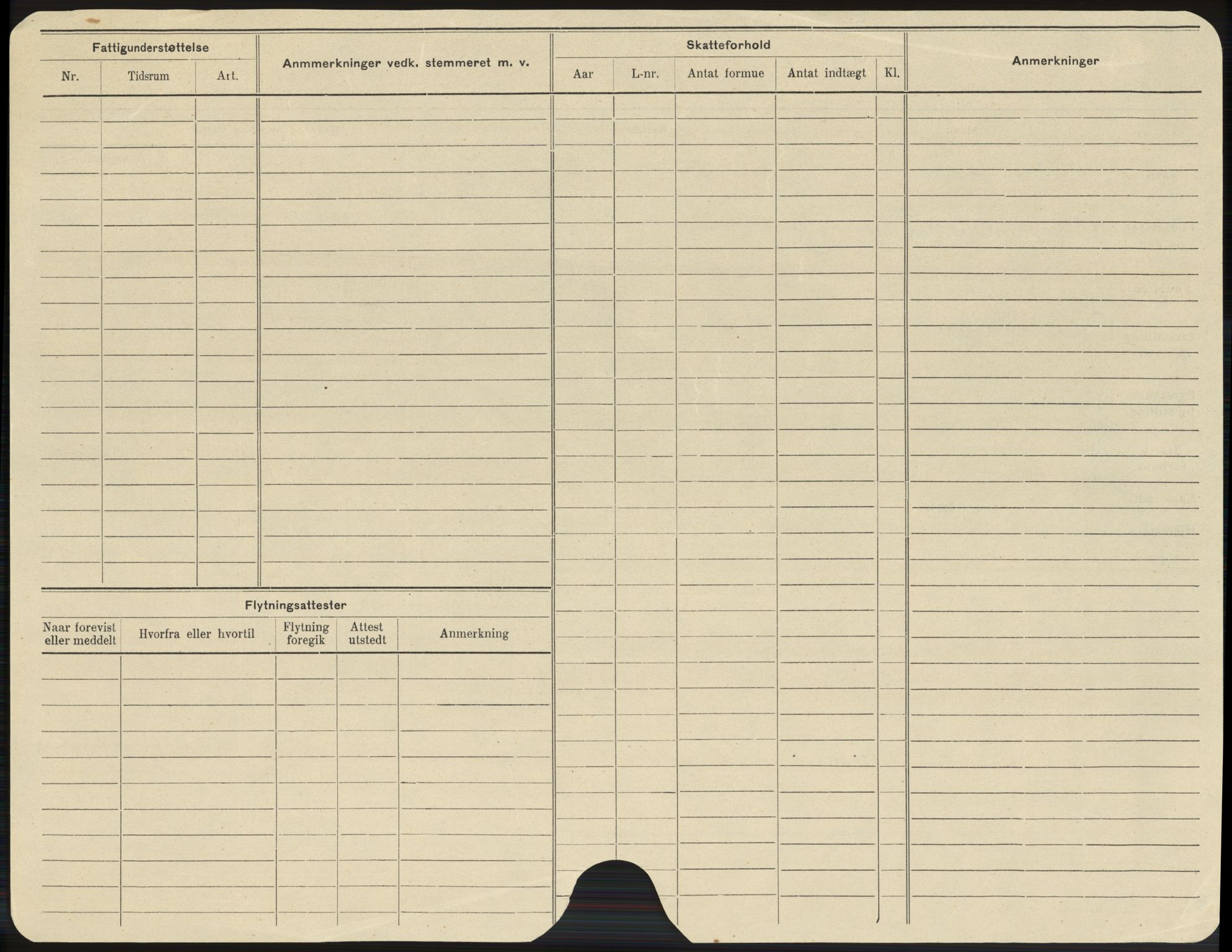 Kristiansand folkeregister, SAK/1341-0030/H/L0001: Utflyttet, A-Å (1916), A-Å (1917), 1916-1917