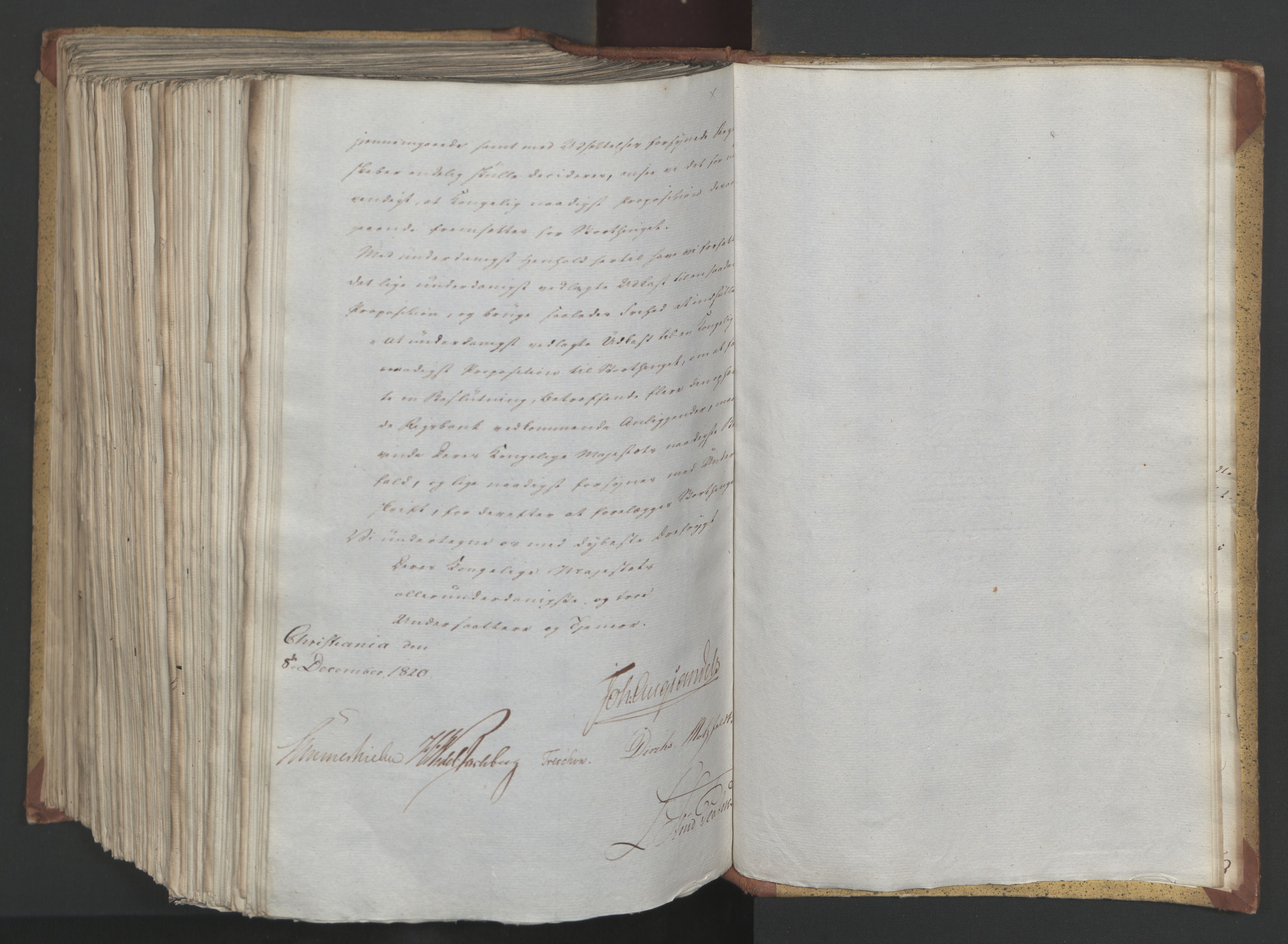 Statsrådsavdelingen i Stockholm, AV/RA-S-1003/D/Da/L0024: Regjeringsinnstillinger nr. 4663-4873, 1820, s. 588